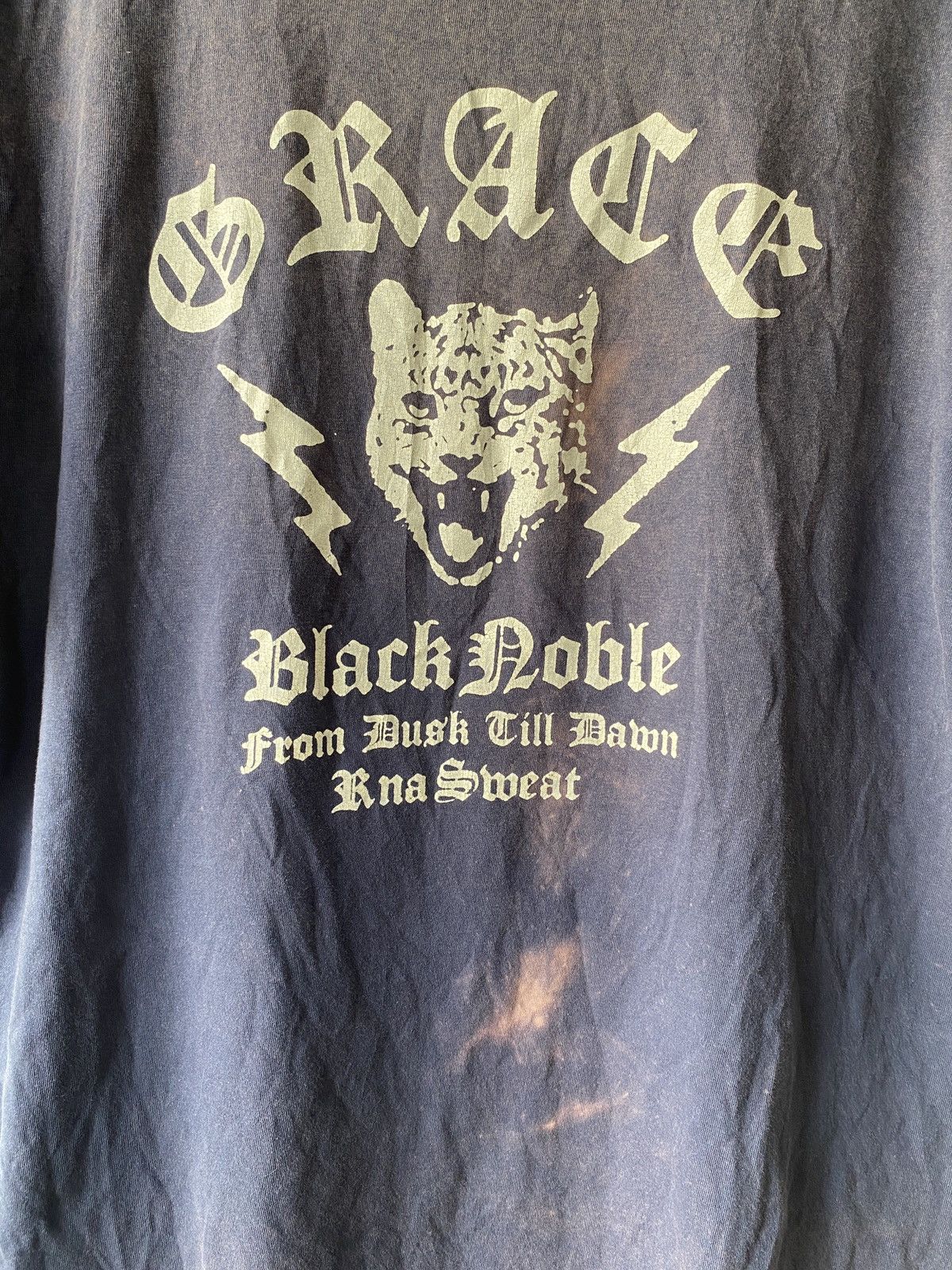 If Six Was Nine × Japanese Brand 1990s - Rna Inc Slang Grave Design T Shirt Size US M / EU 48-50 / 2 - 10 Thumbnail