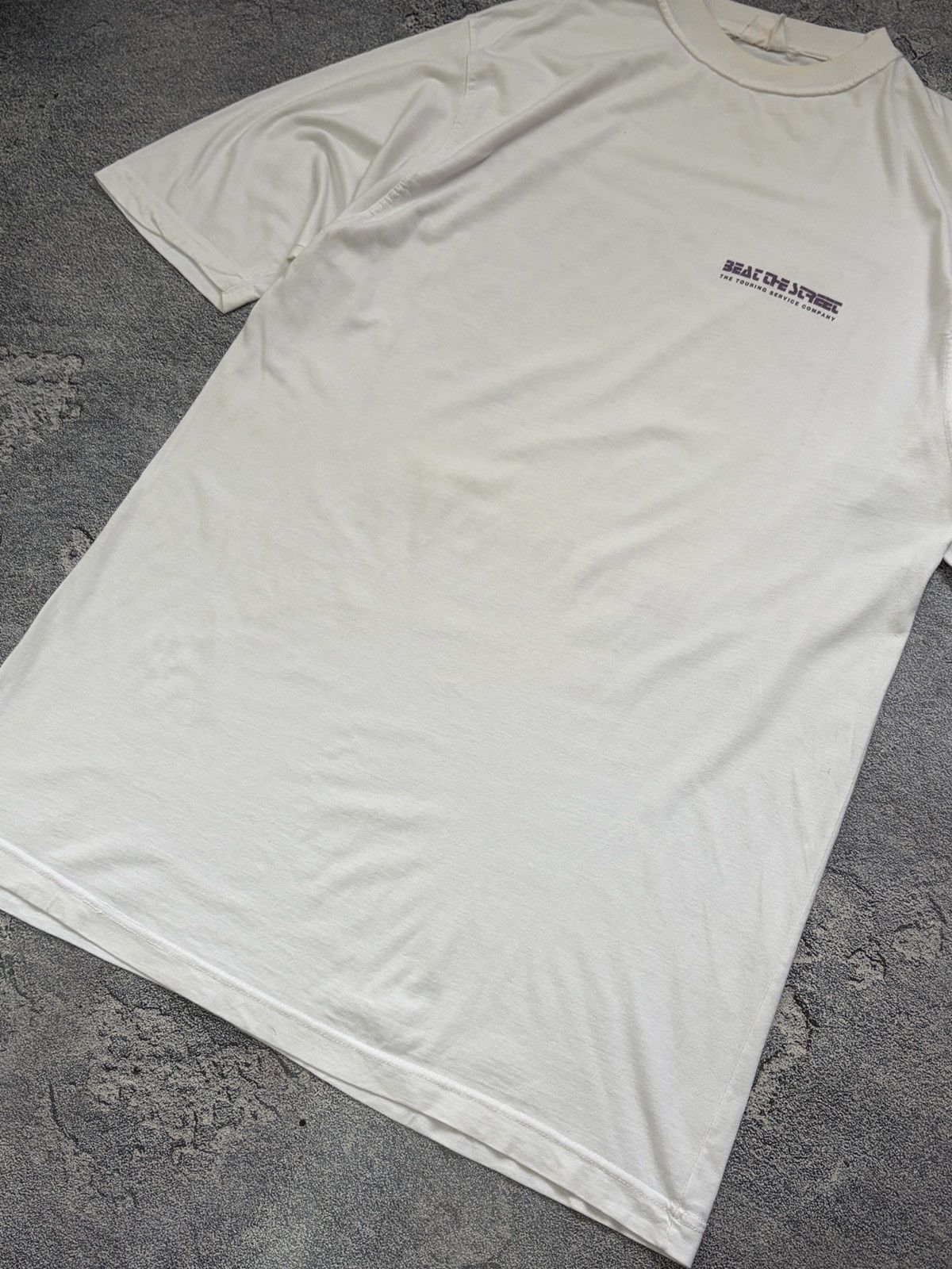 Vintage Vtg Beat The Street Touring Service T-Shirt Single Stitch Size US XL / EU 56 / 4 - 13 Thumbnail