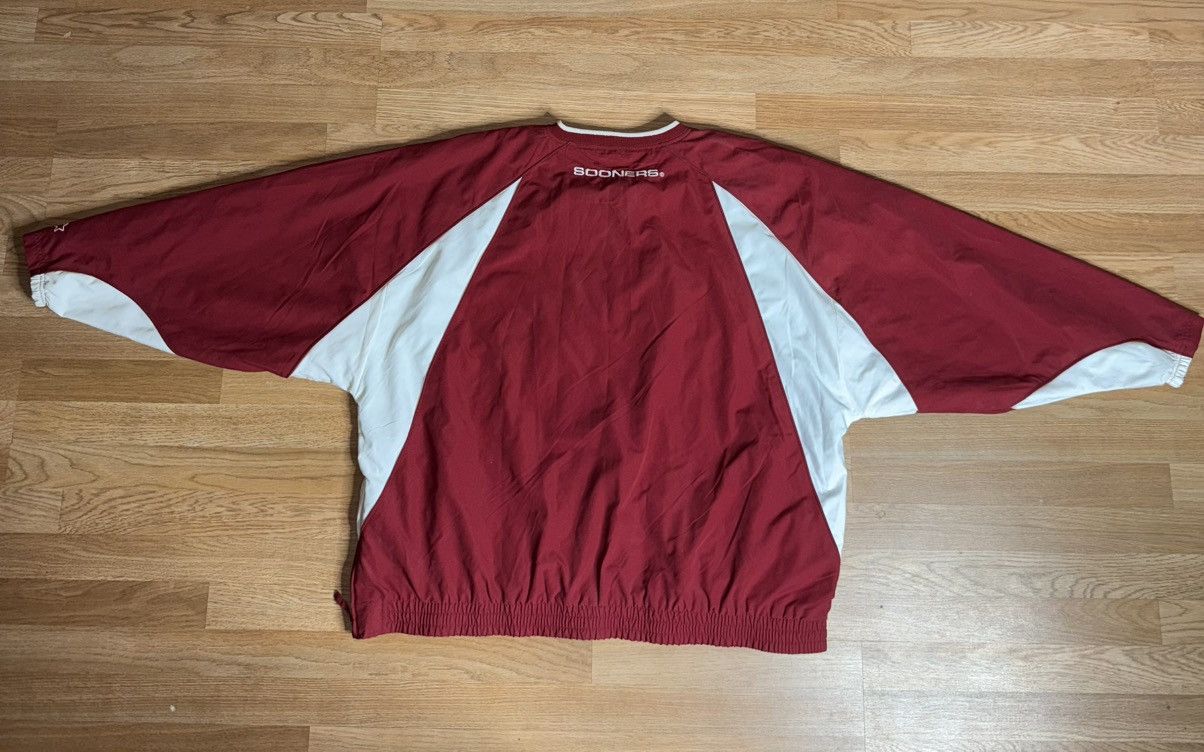 Starter Vintage Starter Oklahoma Sooners Pullover Warm Up 3XL Size US XXL / EU 58 / 5 - 3 Thumbnail