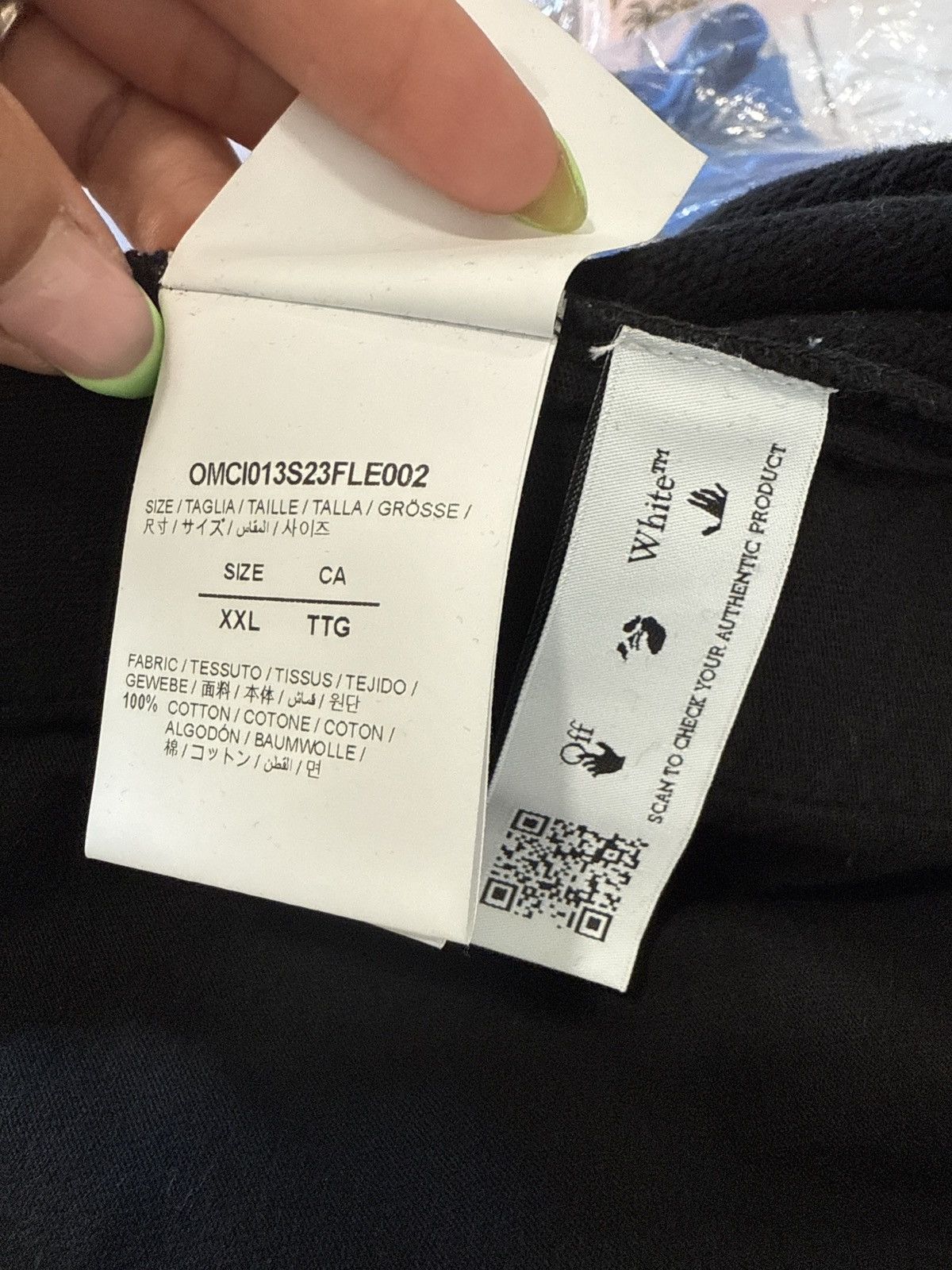 Off-White Off White Black shorts Size US 41 - 5 Thumbnail