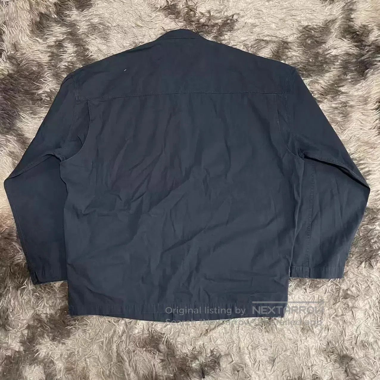 Balenciaga Black Long Sleeve Button-Up Utility Shirt. Size US M / EU 48-50 / 2 - 2 Thumbnail