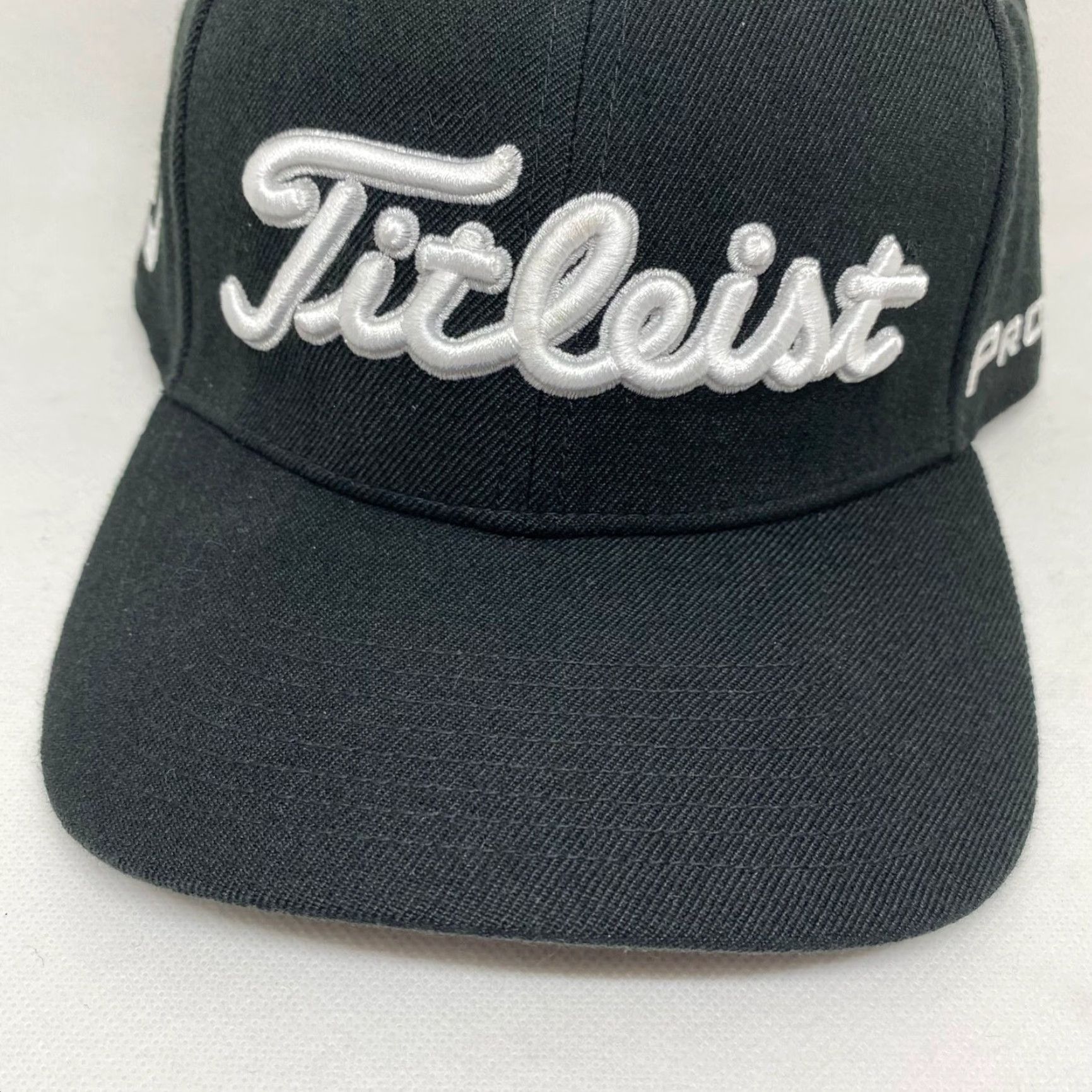 Titleist Titleist Golf Hat Cap Snapback Footjoy Pro V1 Black Monster Man Adjustable NEW Size ONE SIZE - 3 Thumbnail