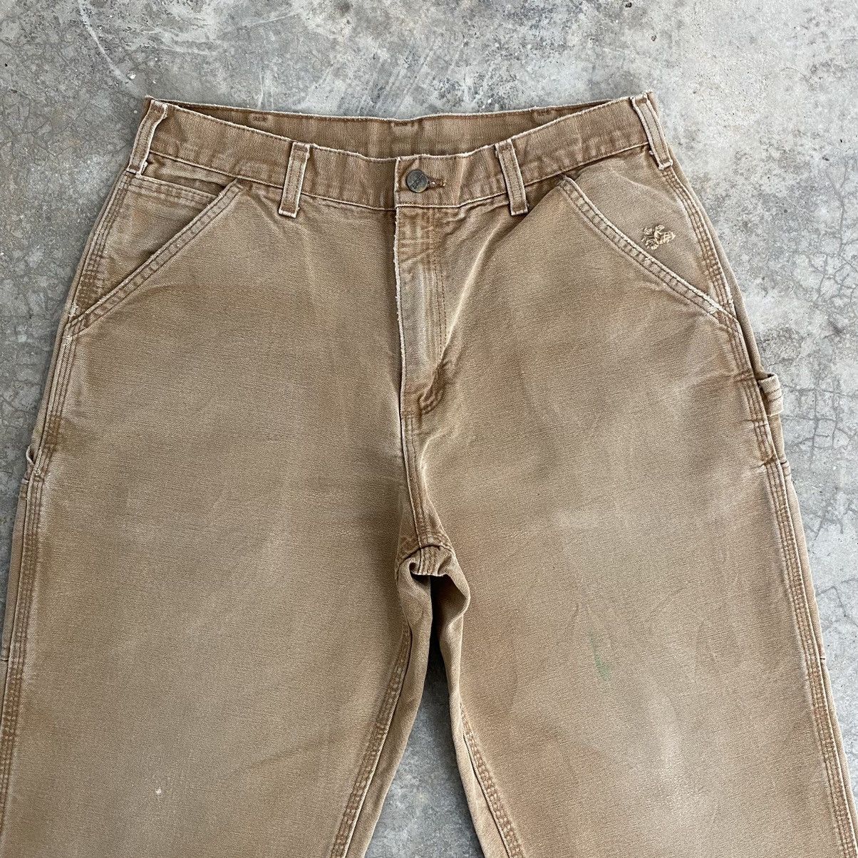 Carhartt Vintage Carhartt Faded Tan Carpenter Work Pants Size US 32 / EU 48 - 8 Thumbnail