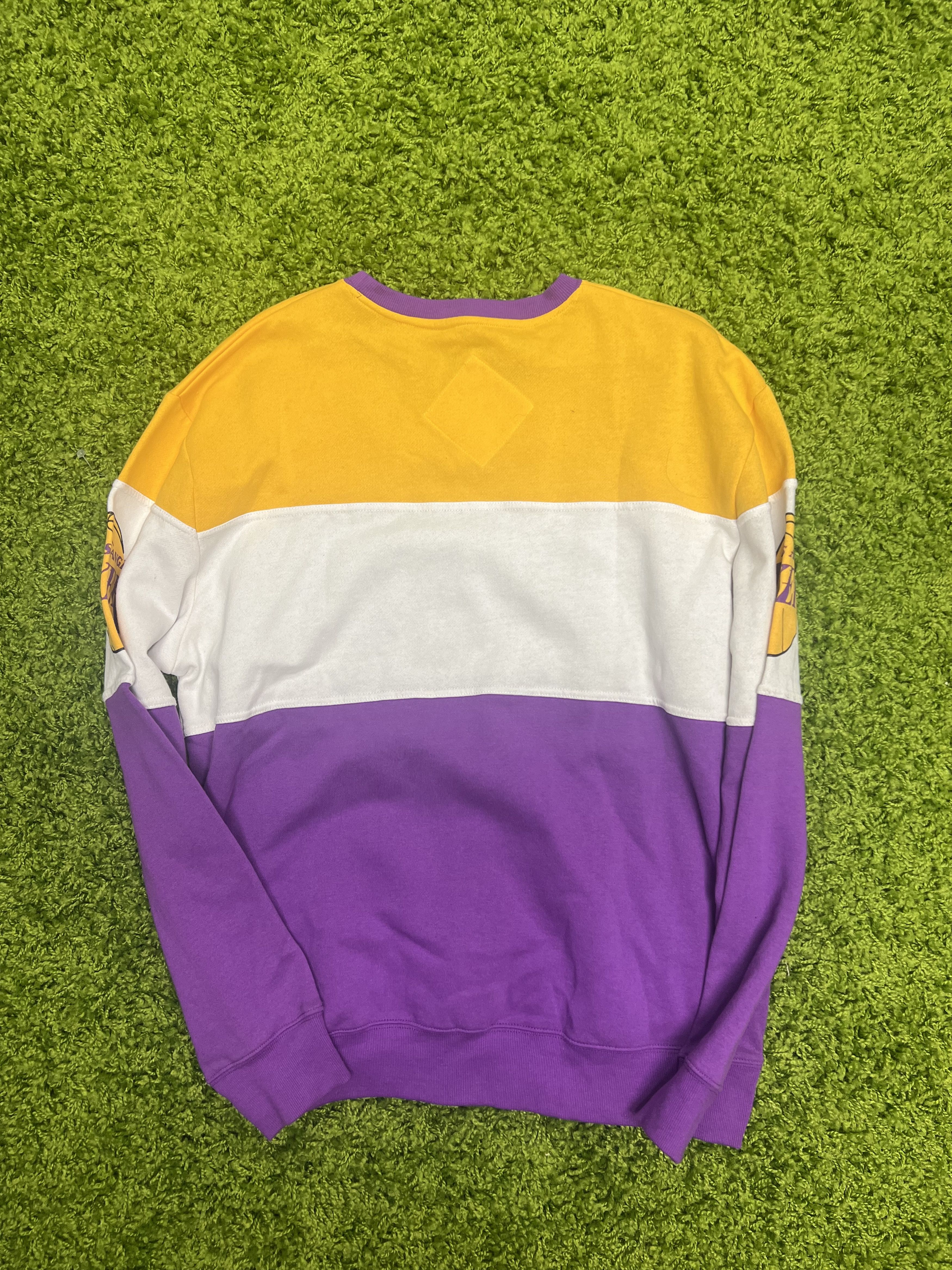 G-III × NBA × Vintage Lakers 3 Four GIII Sports Sweater Crewneck Size US XXL / EU 58 / 5 - 5 Thumbnail