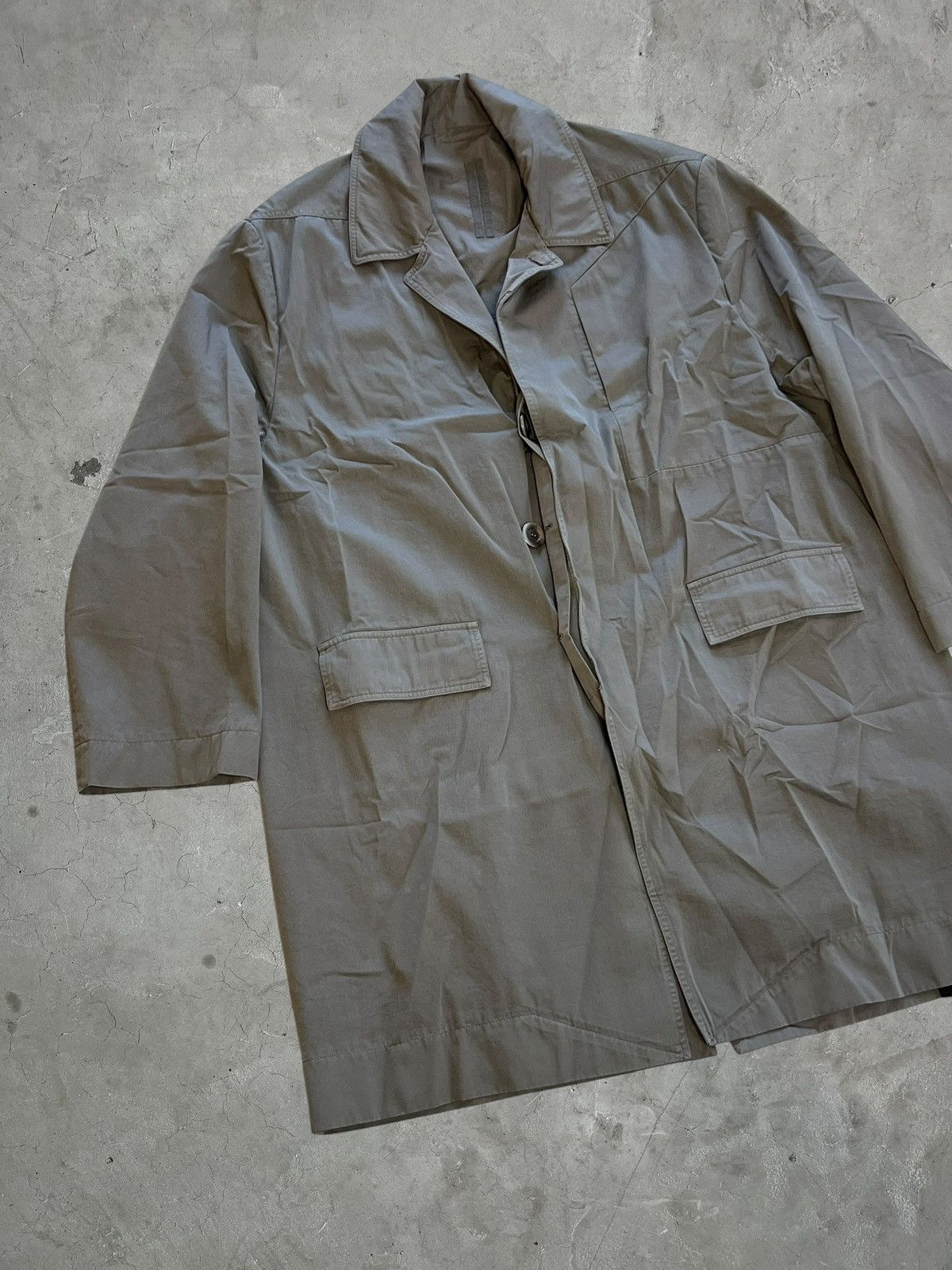 Rick Owens Rick Owens Trench Coat Size US L / EU 52-54 / 3 - 3 Thumbnail