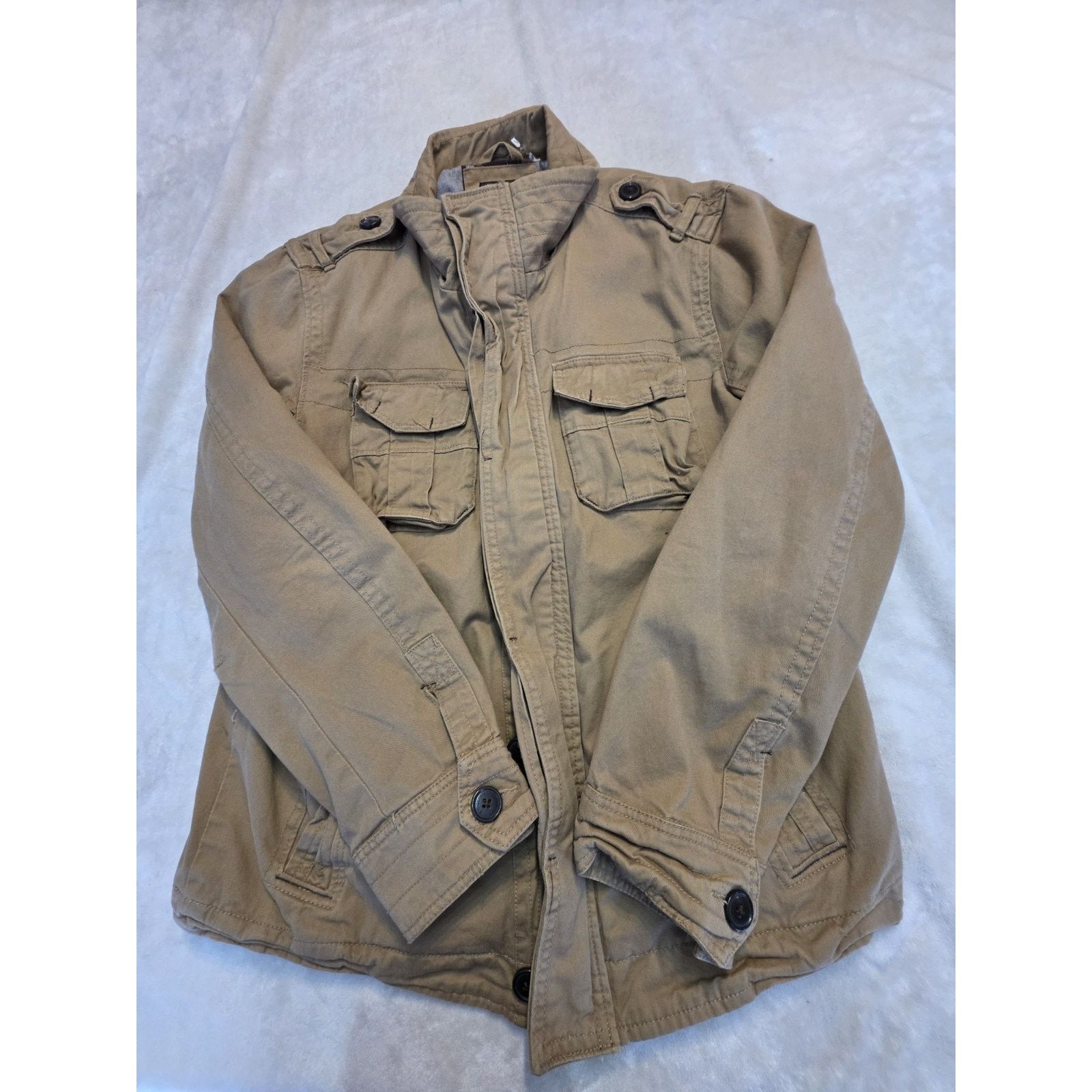 English Laundry English Laundry Flannel Lined Men's Size Large Beige Barn Size US L / EU 52-54 / 3 - 1 Thumbnail