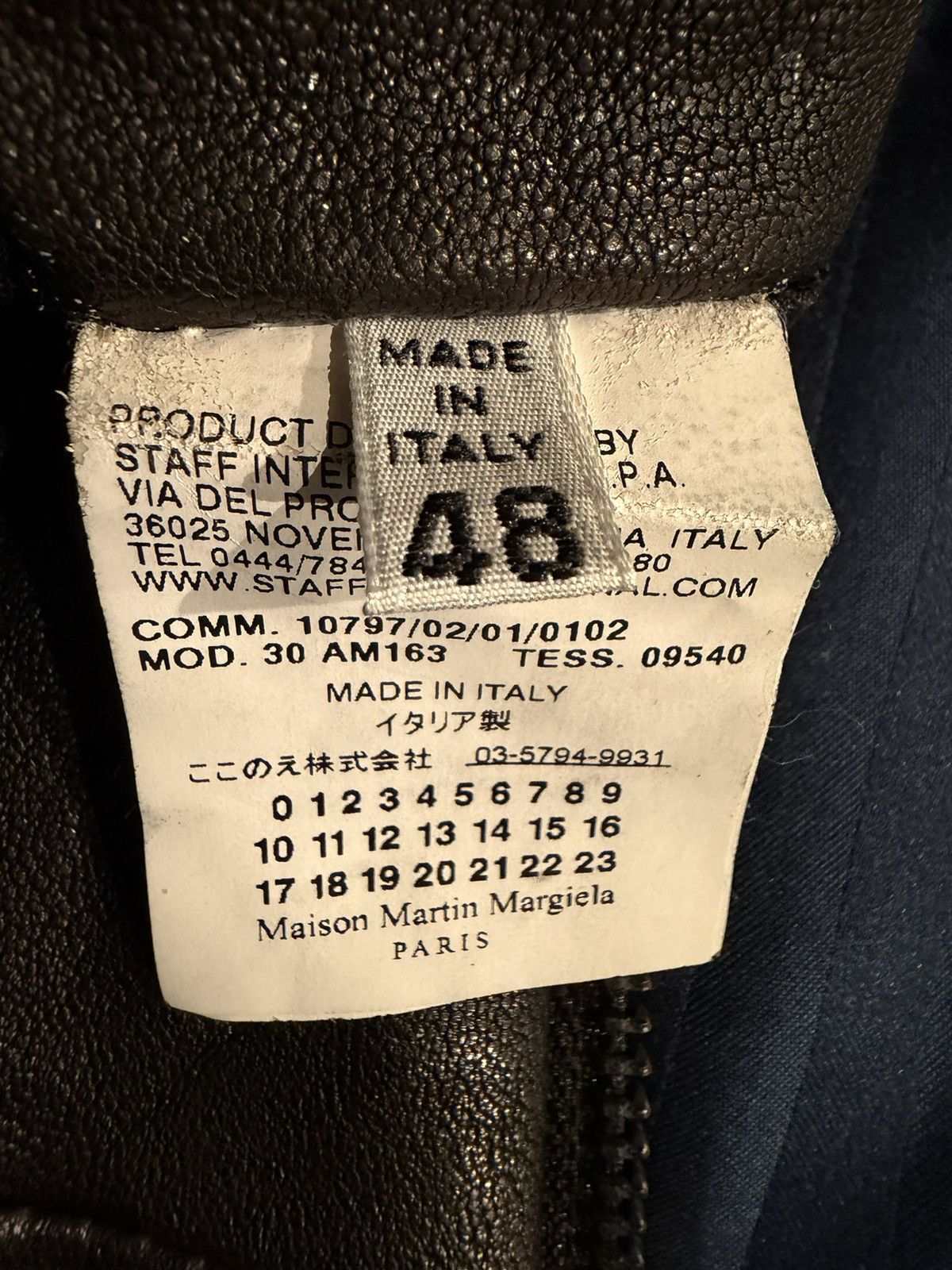 Maison Margiela Maison Martin Margiela 2010AW Archive Tuxedo Leather Jacket Size US M / EU 48-50 / 2 - 6 Thumbnail
