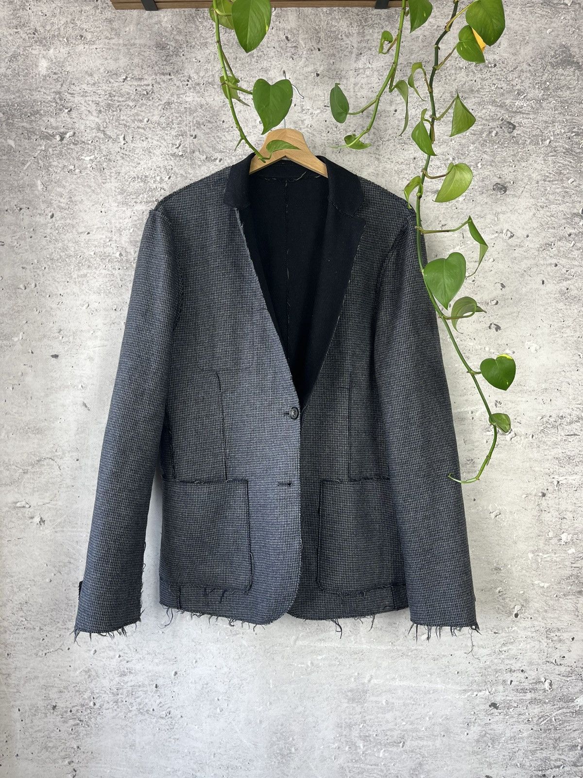 Paolo Pecora Milano - Reversible Unconstructed Blazer 48