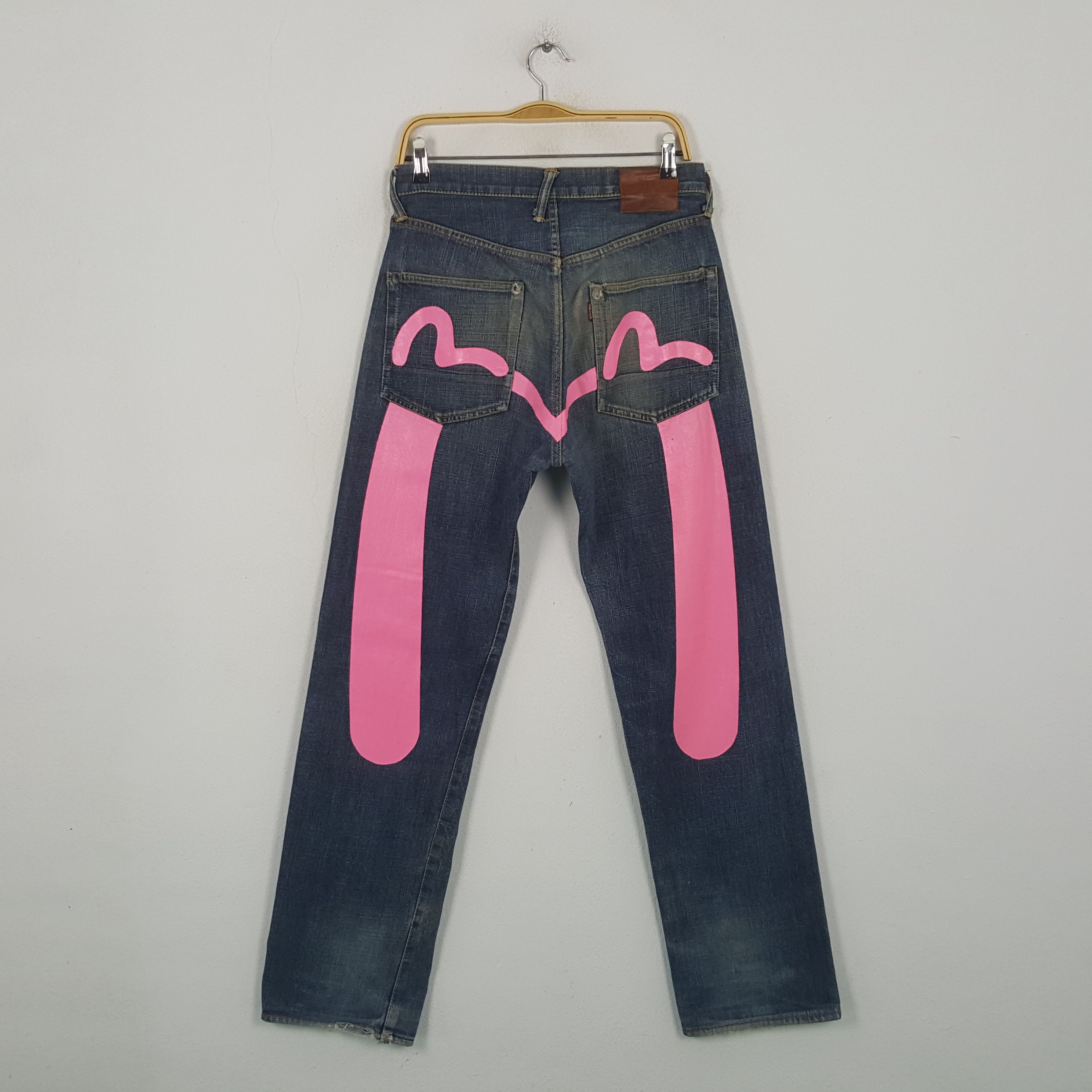 Evisu Vintage Evisu Japanese Brand Daicock Custom Style Jeans RR12 Size US 30 / EU 46 - 1 Thumbnail