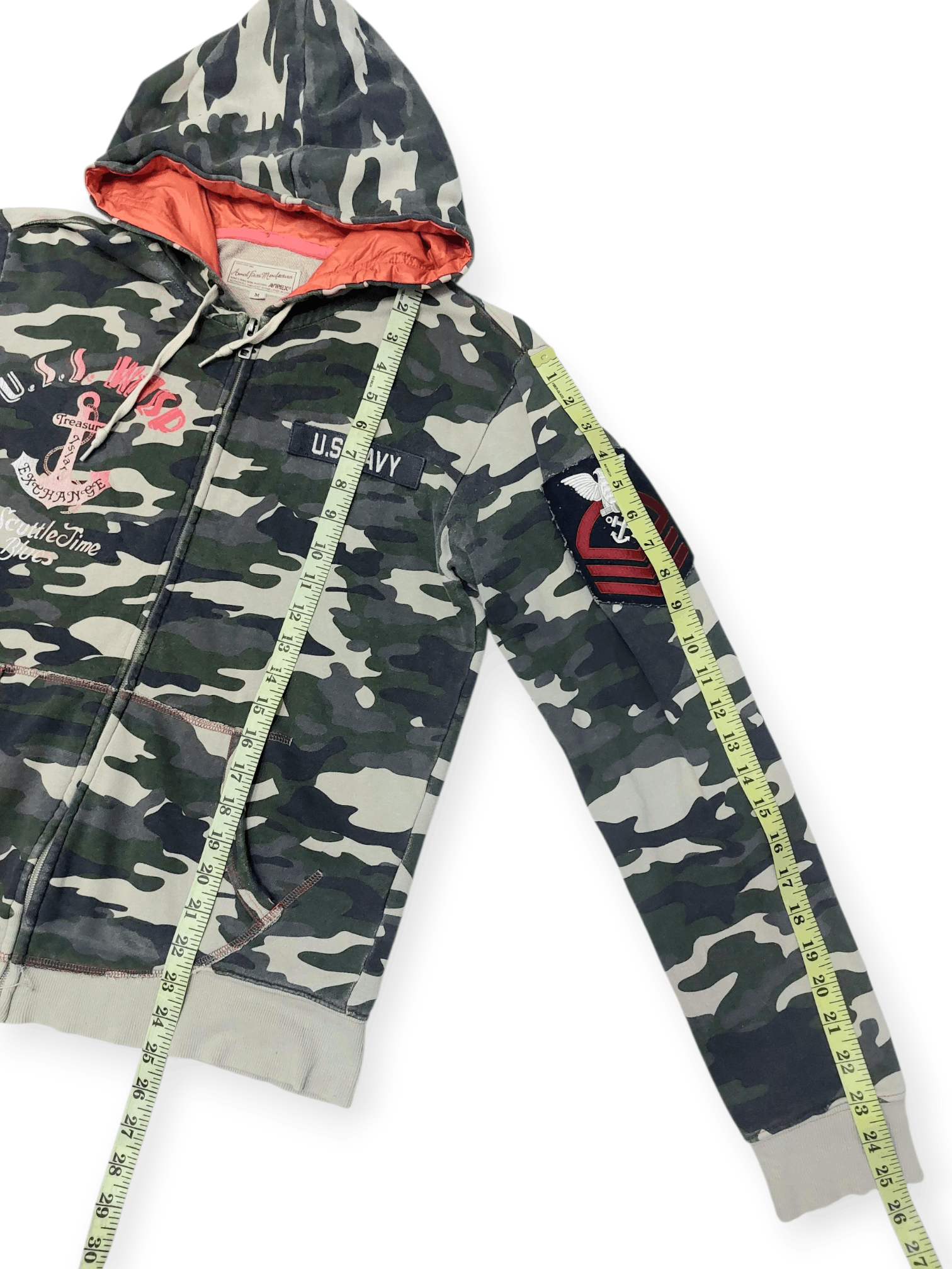 Avirex Avirex Military Armed Forces US Navy Hoodies Size US M / EU 48-50 / 2 - 18 Thumbnail