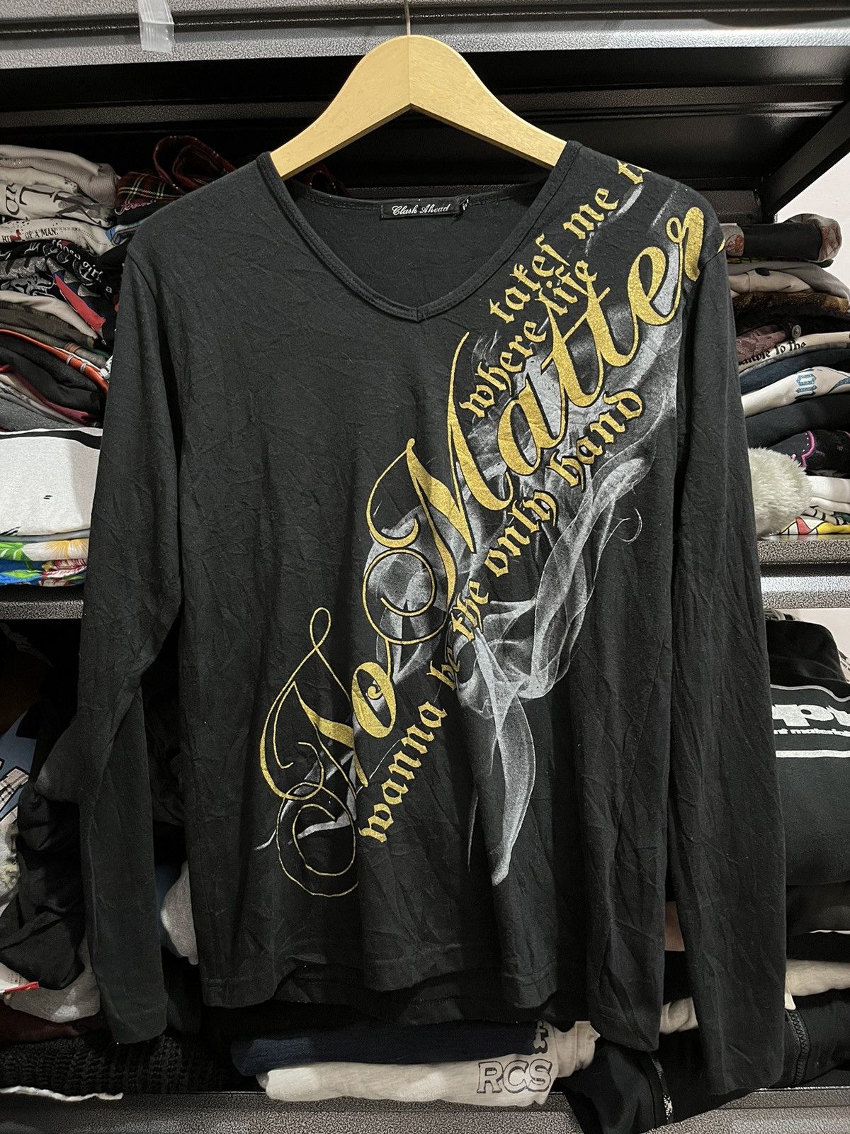 Hysteric Glamour Sick Clash ahead poem smoke Size US S / EU 44-46 / 1 - 1 Thumbnail
