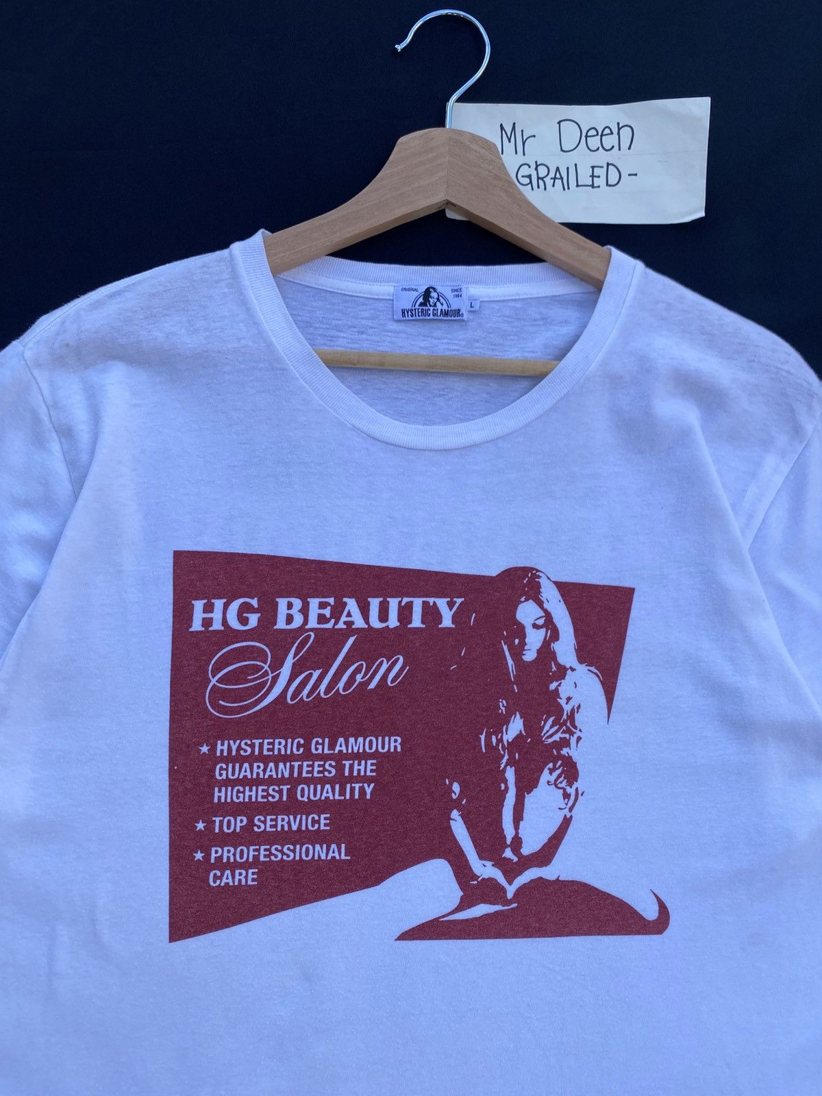 Hysteric Glamour Rare Hysteric Glamour Beauty Salon Tshirt Size US M / EU 48-50 / 2 - 6 Thumbnail