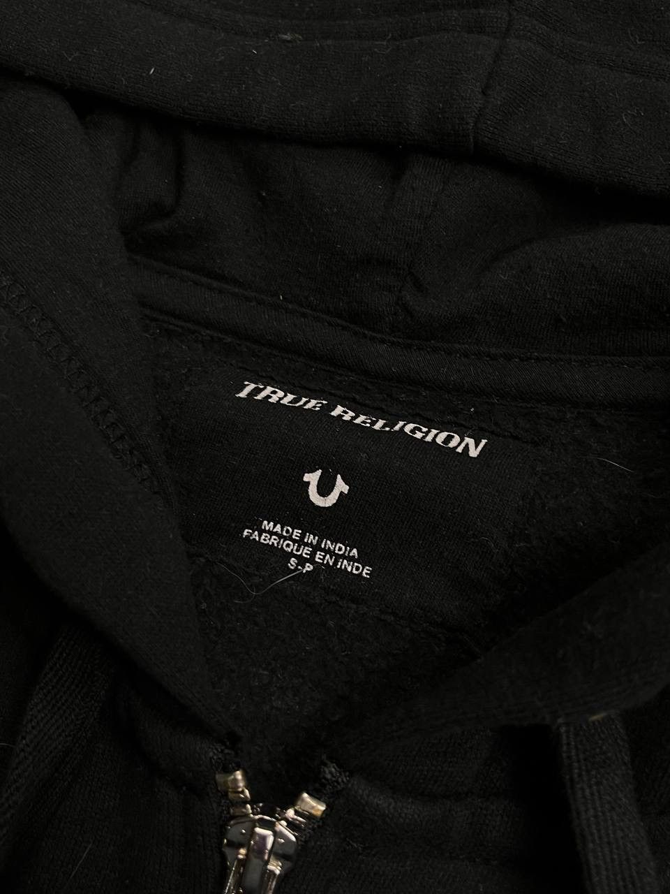 True Religion × Vintage VINTAGE TRUE RELIGION BUDDA BIG LOGO ZIP HOODIE Y2K S Size US S / EU 44-46 / 1 - 8 Thumbnail