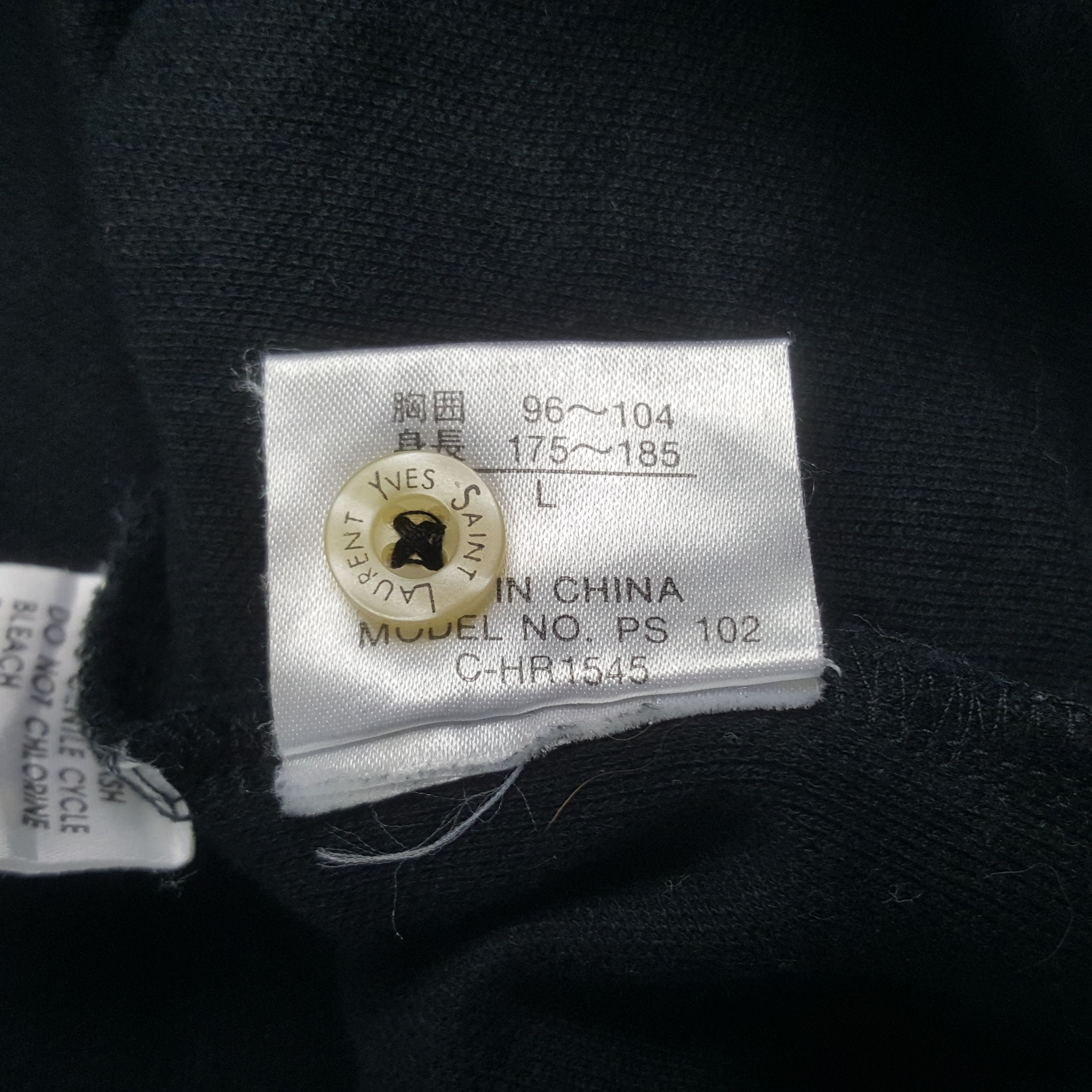 Yves Saint Laurent Vintage Yves Saint Laurent Designer Brand Polos C294N7 Size US M / EU 48-50 / 2 - 7 Thumbnail