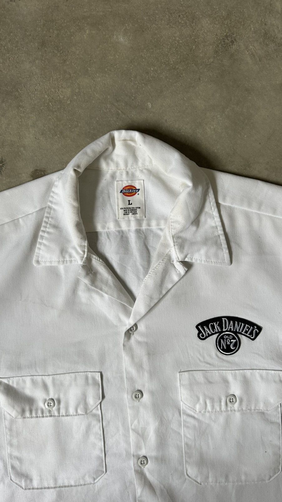 Dickies VINTAGE DICKIES X JACK DANIELS WORKWEAR SHIRT Size US L / EU 52-54 / 3 - 6 Thumbnail