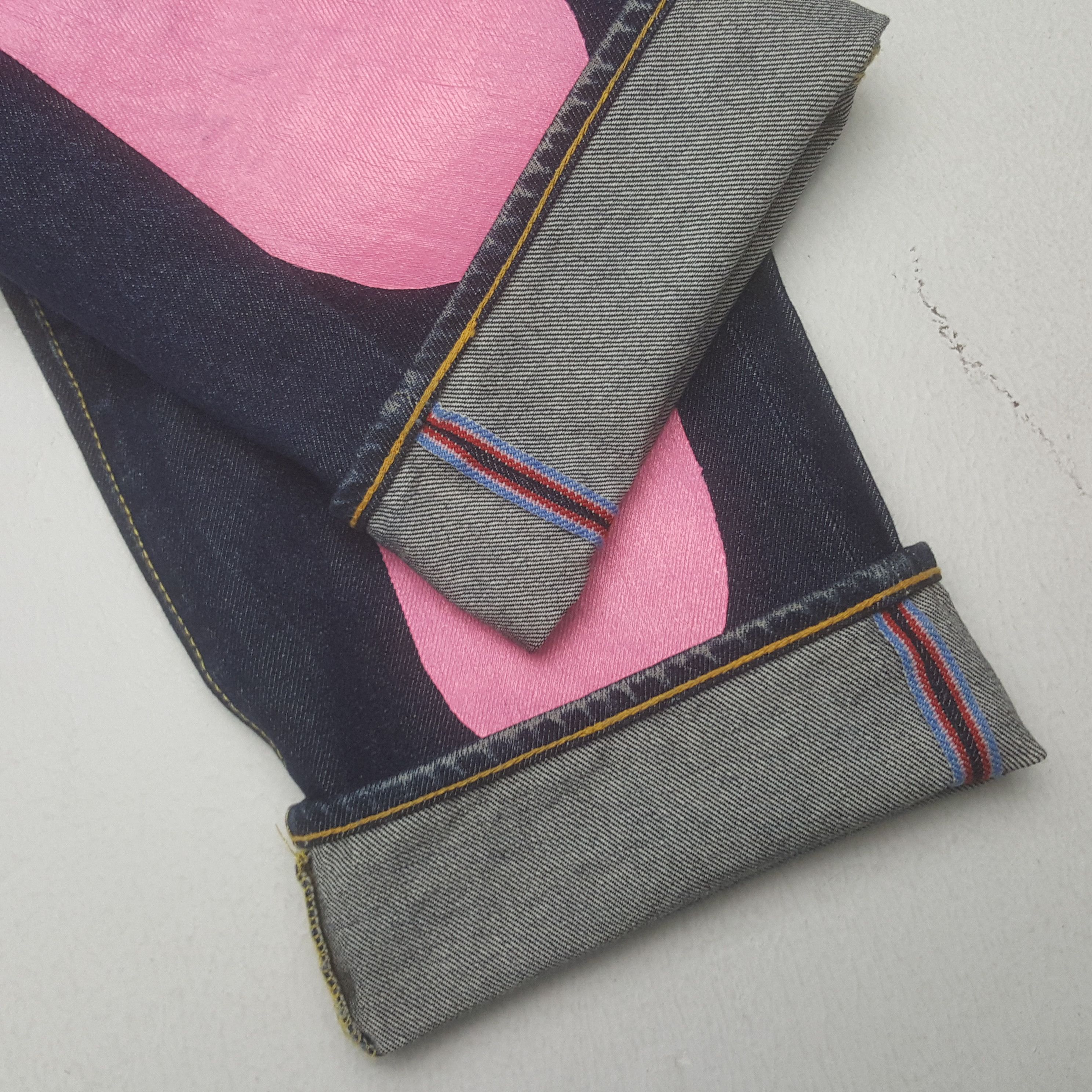 Japanese Brand × Vintage Vintage Evisu Donna Osaka Custom Daicock Jeans Size US 29 - 12 Thumbnail