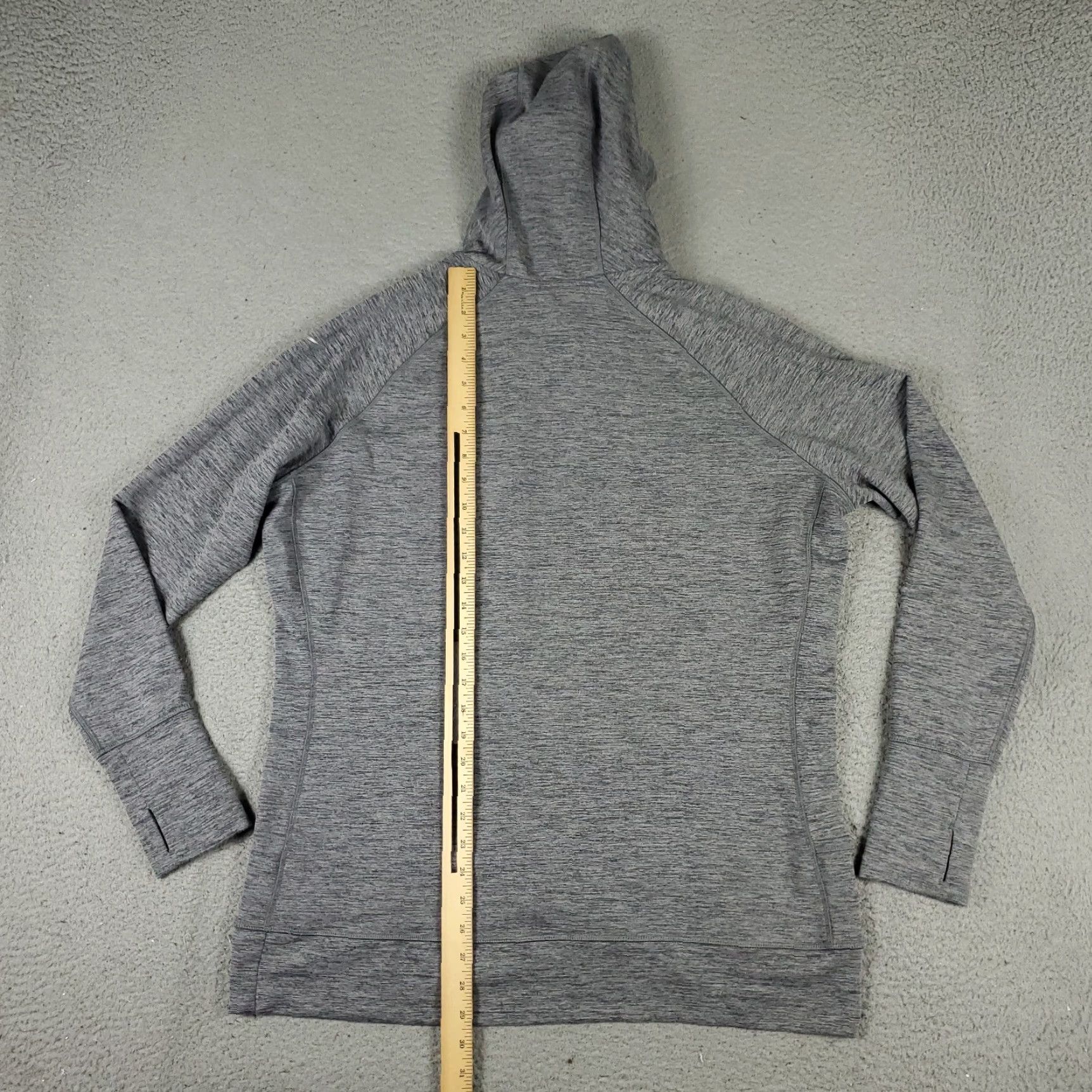 Nike Nike Hoodie Womens 2XL Gray Pullover Sweatshirt Mock Neck Logo Hoodie All Seasons 2000s? Size XXL / US 16-18 / IT 52-54 - 6 Thumbnail