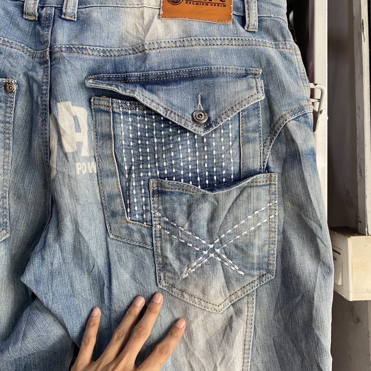 Japanese Brand Japrag denim jeans by Japanese designer Okishama Samoko Size US 38 / EU 54 - 15 Thumbnail