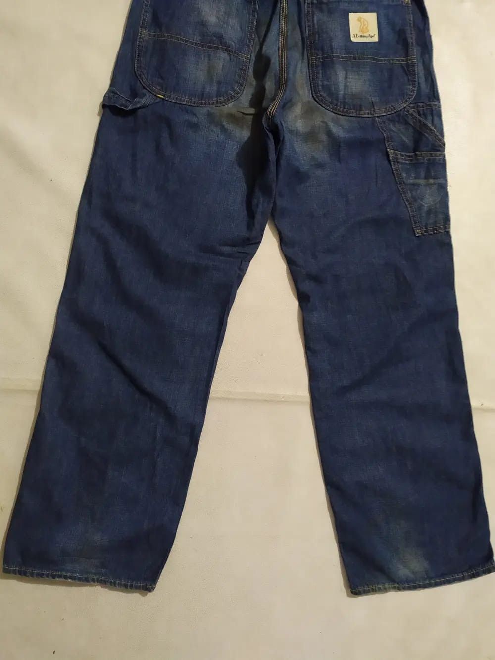 Bape Bape Trashed Carpenter Denim Size US 31 - 3 Thumbnail