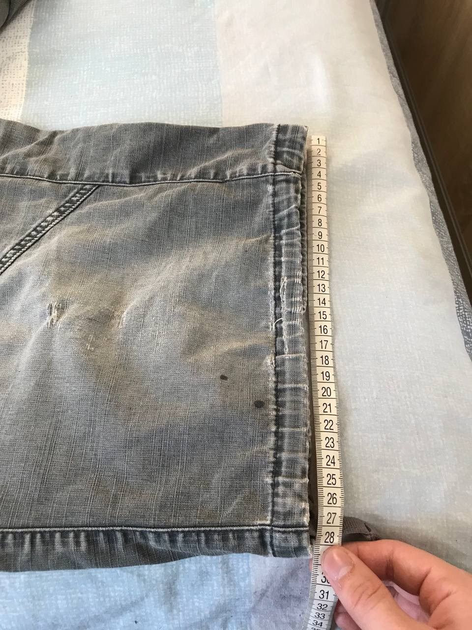 Nike 🔥 Vintage Nike Cargo Destroyed Shorts Distressed Carhartt Size US 30 / EU 46 - 9 Thumbnail