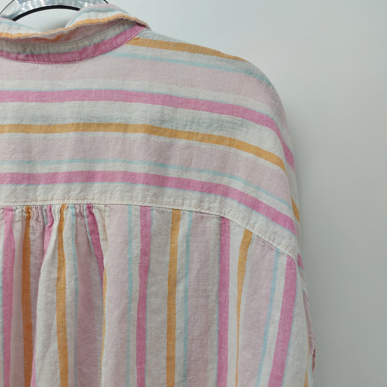 Other Time and Tru Pink Womens Plus Size Striped Button Up XXXL 22 Size 3XL / US 20-22 - 12 Thumbnail