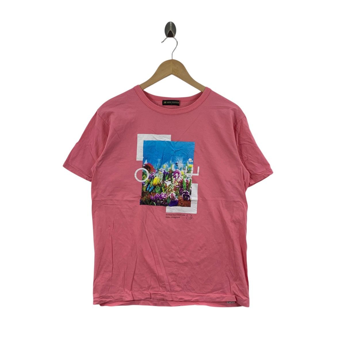 Vintage PHOTOGRAPHY MIKA NINAGAWA x 24 Hour Television Tee Shirt Top Size L / US 10 / IT 46 - 1 Thumbnail
