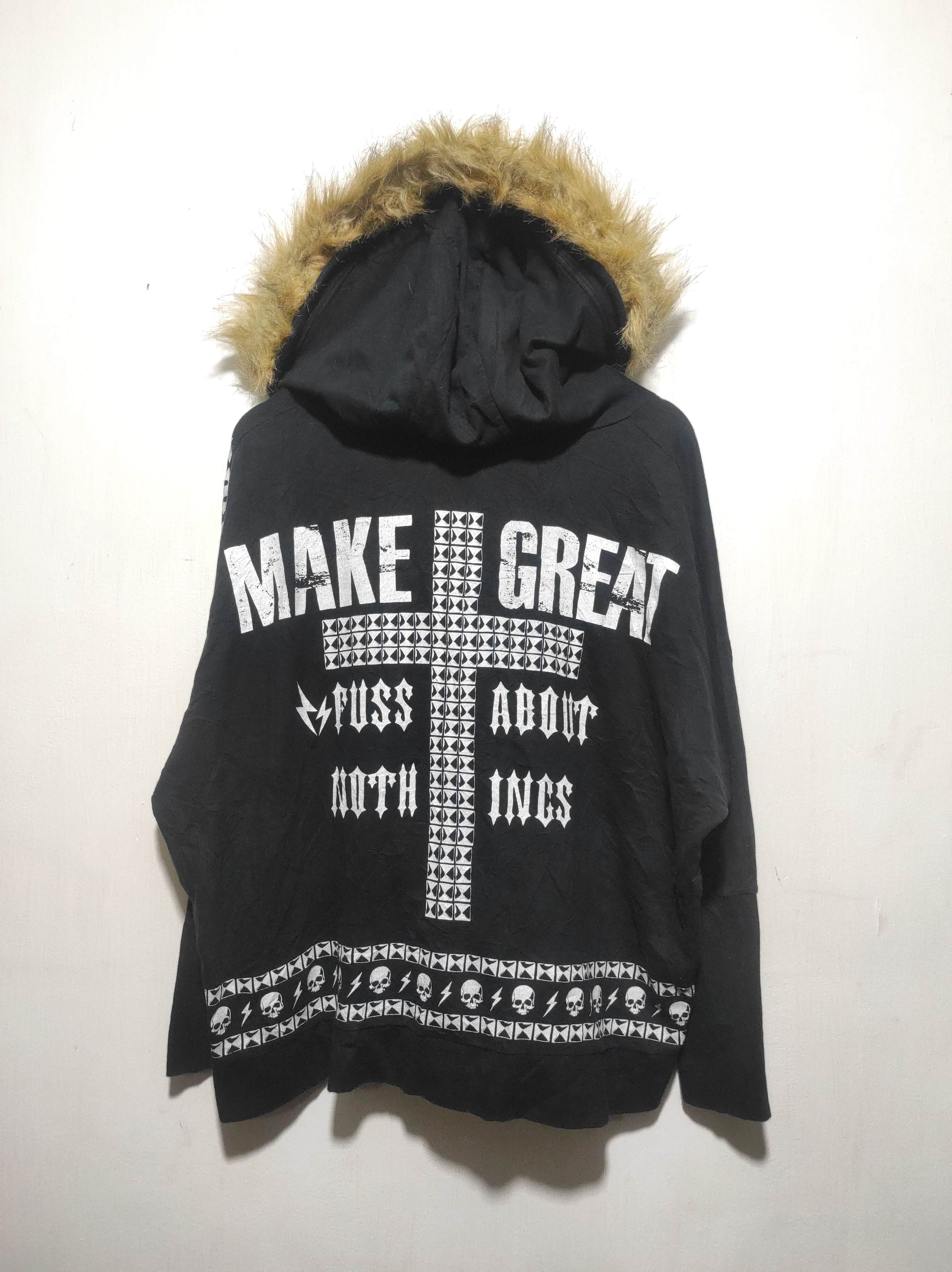 Hysteric Glamour Ghost of Harlem Fur Hoodie if six was nine style Size US L / EU 52-54 / 3 - 13 Thumbnail