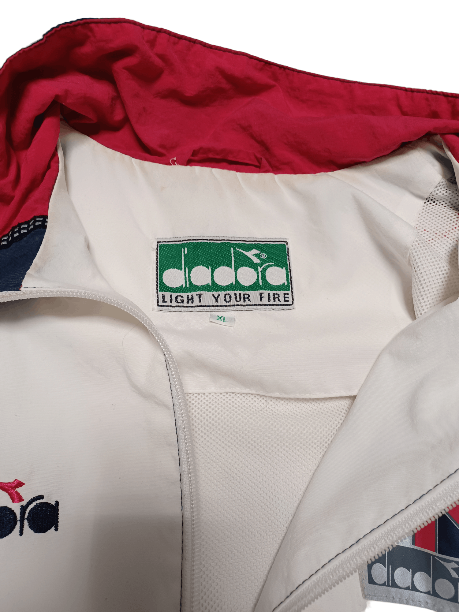 Diadora DIADORA BRITISH FLAG 90S NYLON LIGHT TRACKING JACKET VINTAGE Size US XL / EU 56 / 4 - 4 Thumbnail
