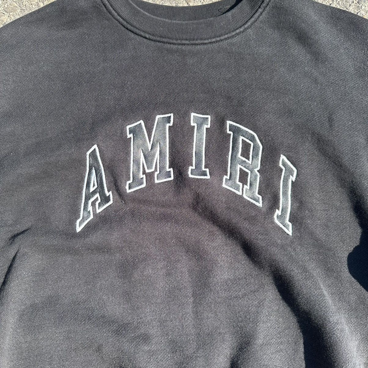 Amiri Amiri Big Logo Crewneck Size US S / EU 44-46 / 1 - 6 Thumbnail