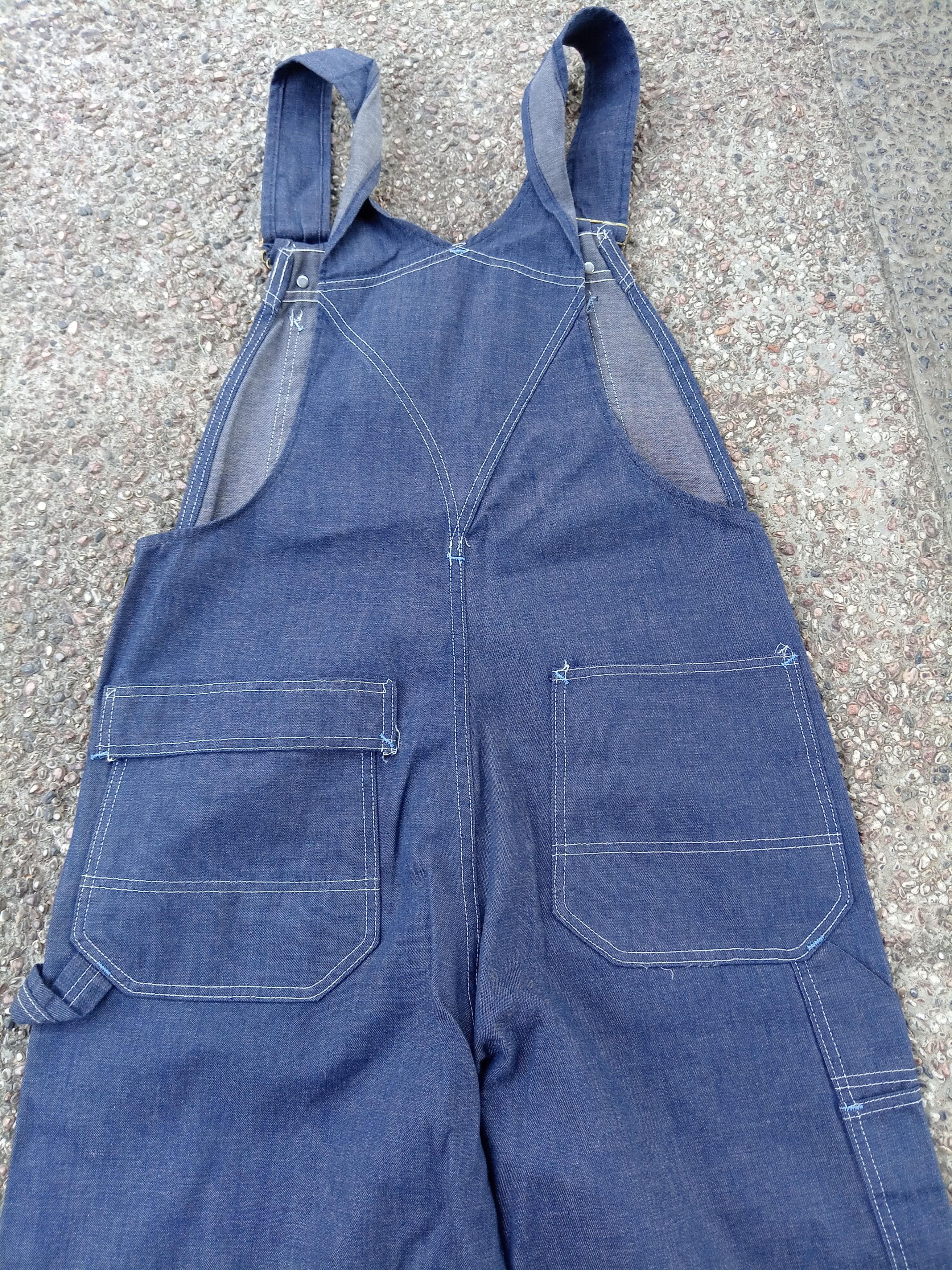 Sears × Vintage Vintage sears overall denim jeans size 34 Size US 34 / EU 50 - 4 Thumbnail