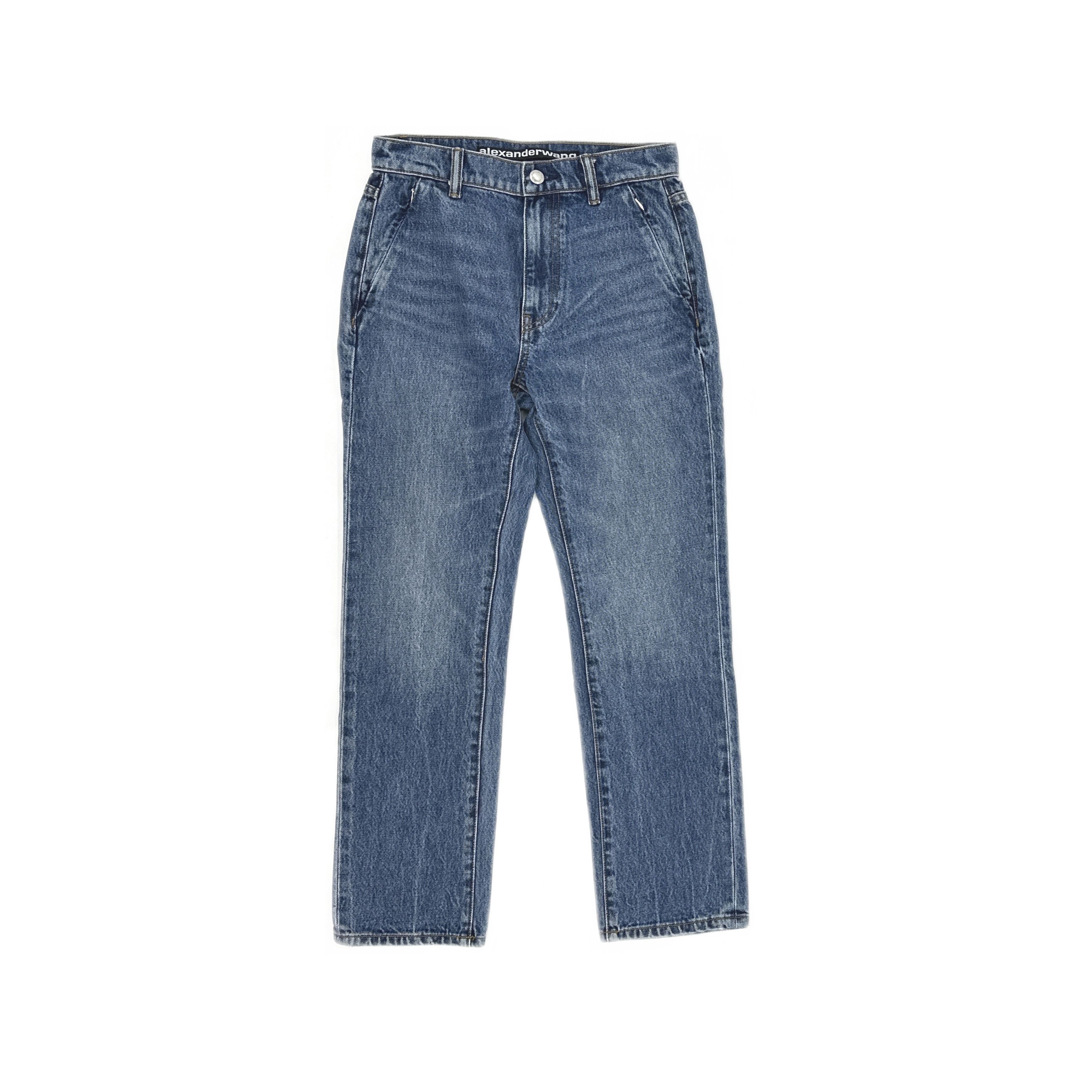 Alexander Wang Alexander Wang High Rise Blue Jeans Size 25 Size 25" / US 0 / IT 36 - 1 Thumbnail