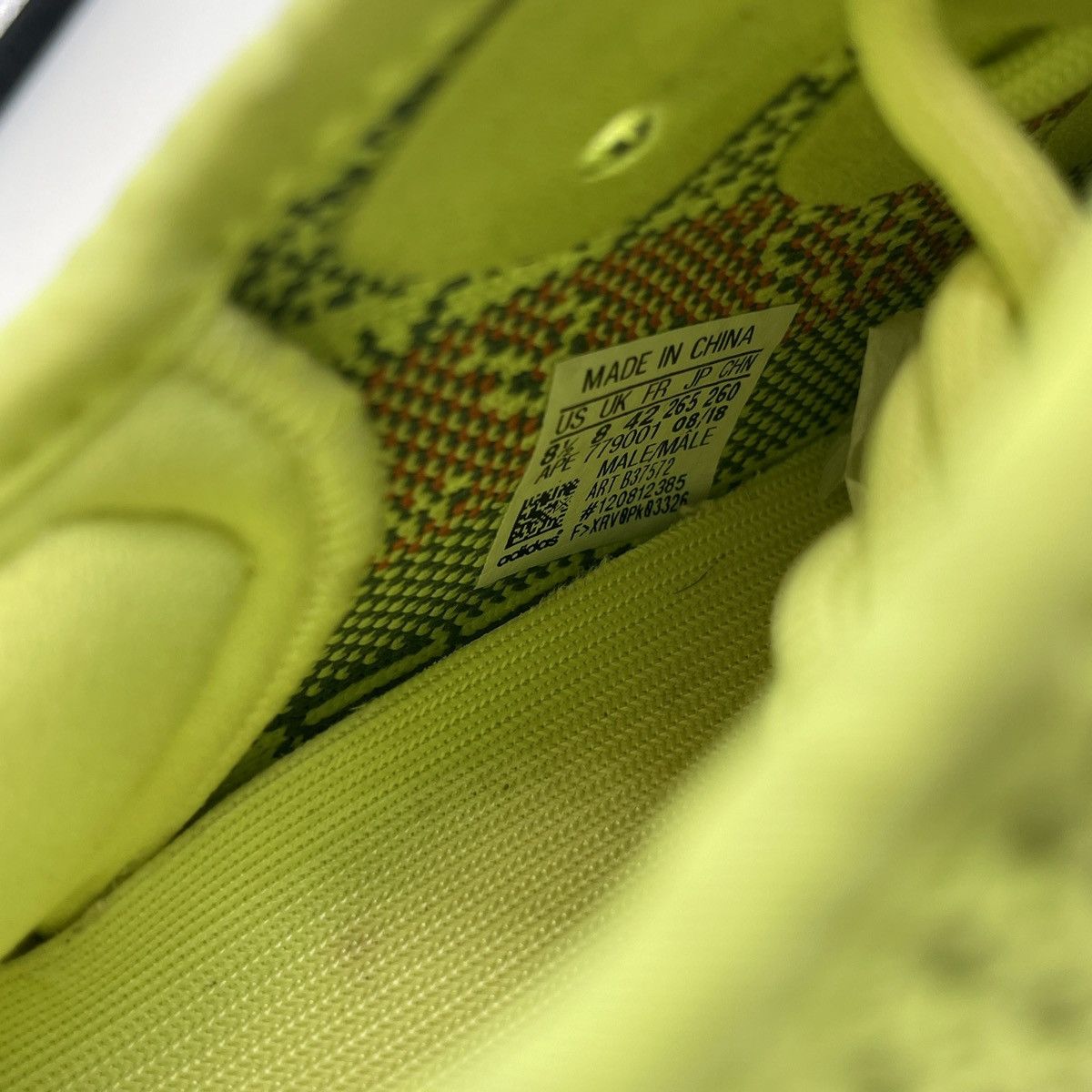 Yeezy boost 350 semi frozen yellow