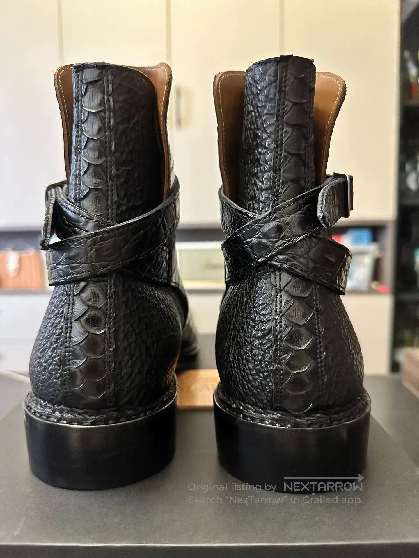 Other Johnny M Last Exotic Leather Boots. Size US 7.5 / EU 40-41 - 5 Thumbnail