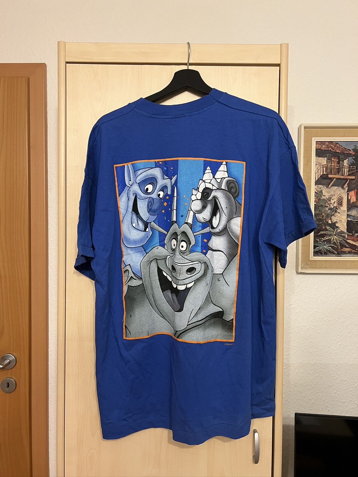 Disney Vitage 90s Disney Glöckner von Notre Dame Tee XL Size US XL / EU 56 / 4 - 2 Thumbnail