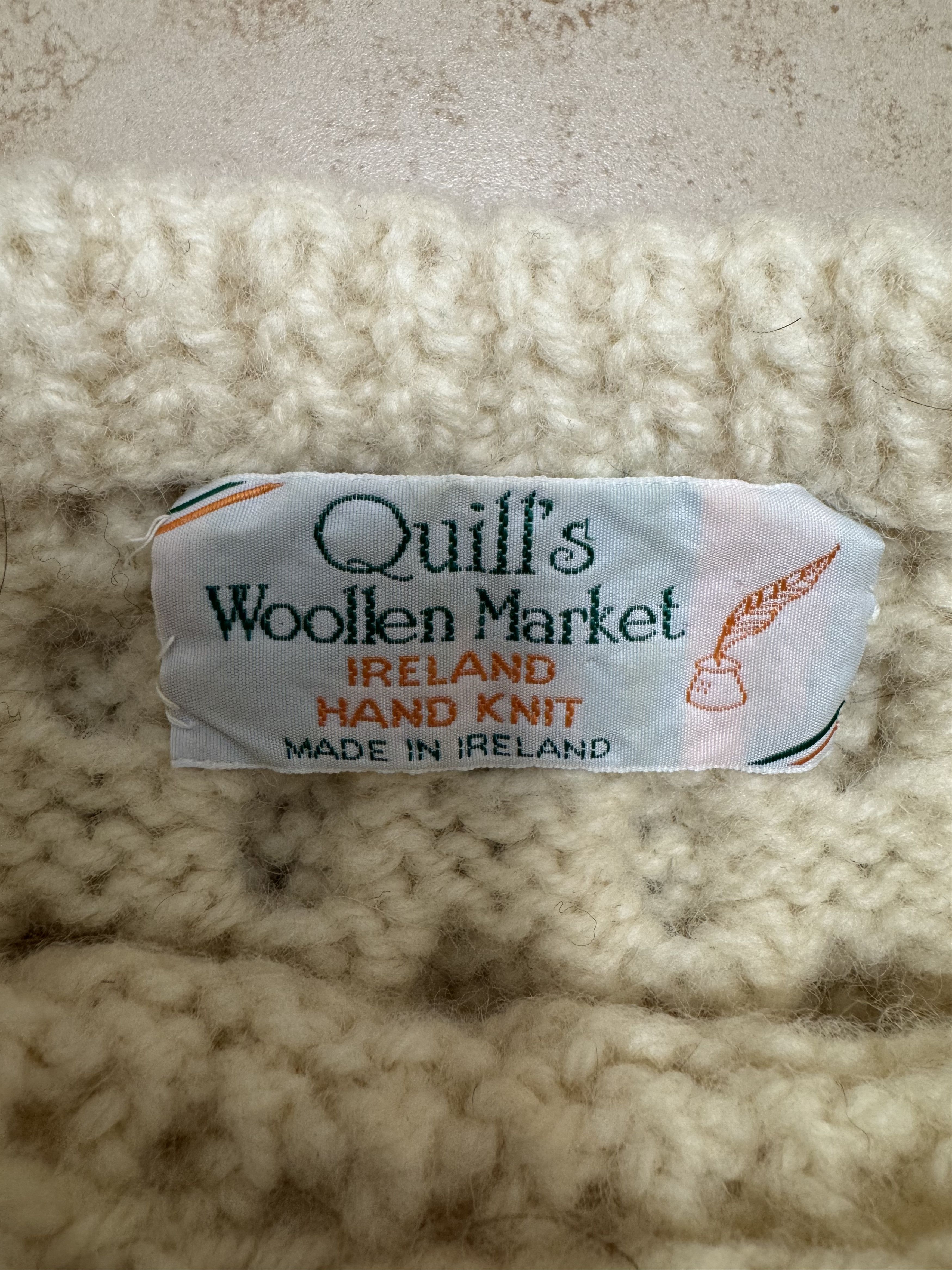 Other Quill's Woollen Market Knit Irish Sweater Size US XL / EU 56 / 4 - 3 Thumbnail
