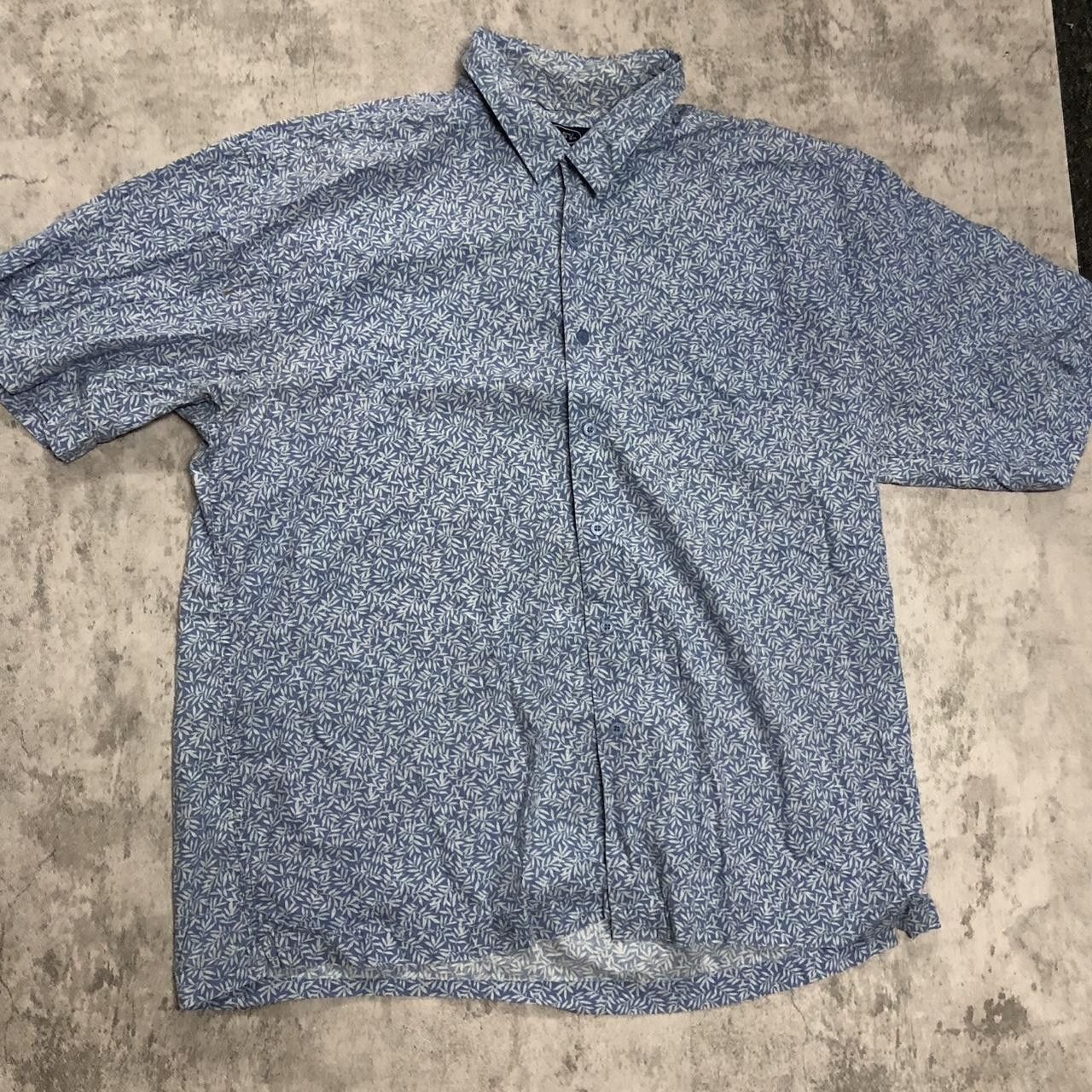 Other Blue floral button down shirt #floralshirt Size US XL / EU 56 / 4 - 1 Thumbnail