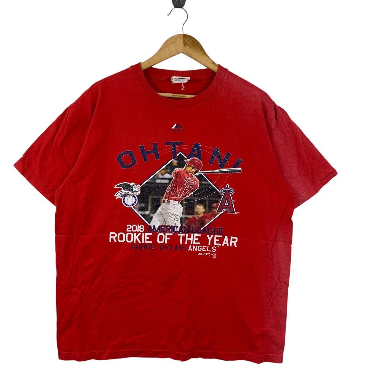 MLB MLB ANGELS MAJESTIC Los Angles Shohei Ohtani Tee Shirt Size US XL / EU 56 / 4 - 4 Thumbnail