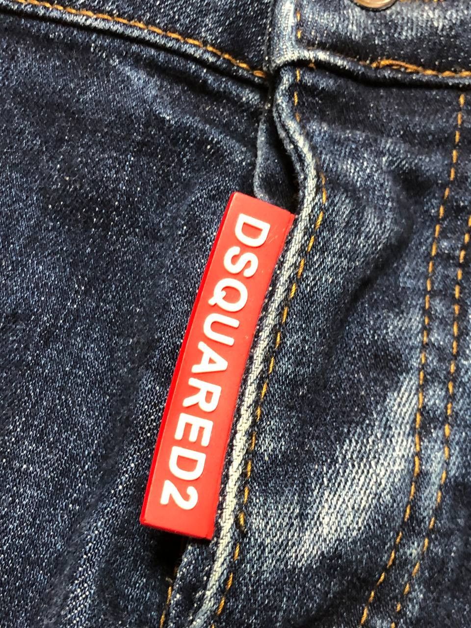 Dsquared2 DSQUARED2 blue jeans crazy Y2K logo made in Italy Size US 32 / EU 48 - 5 Thumbnail
