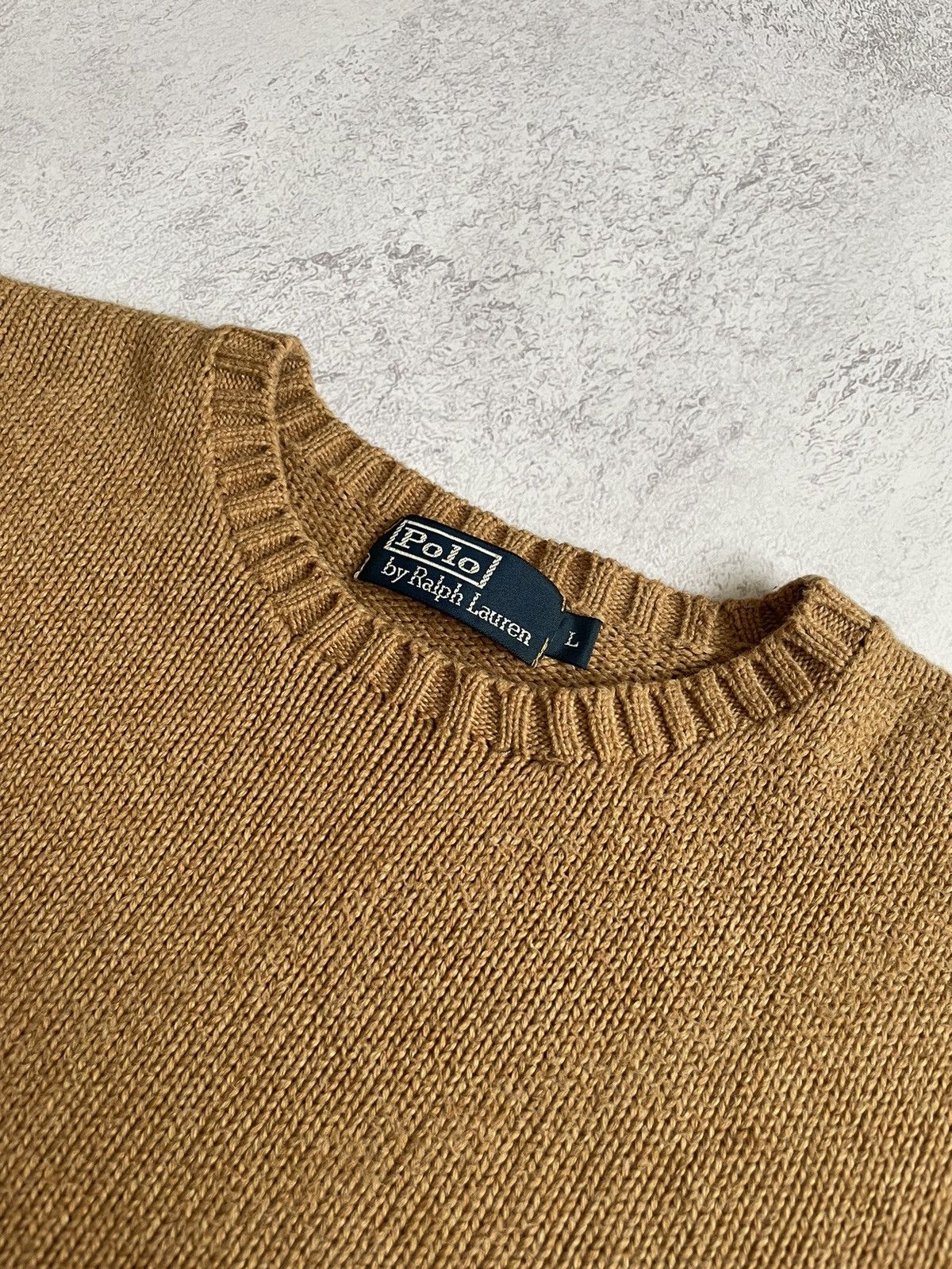 Vintage Vintage Polo Ralph Lauren Knit Sweater Size US L / EU 52-54 / 3 - 6 Thumbnail