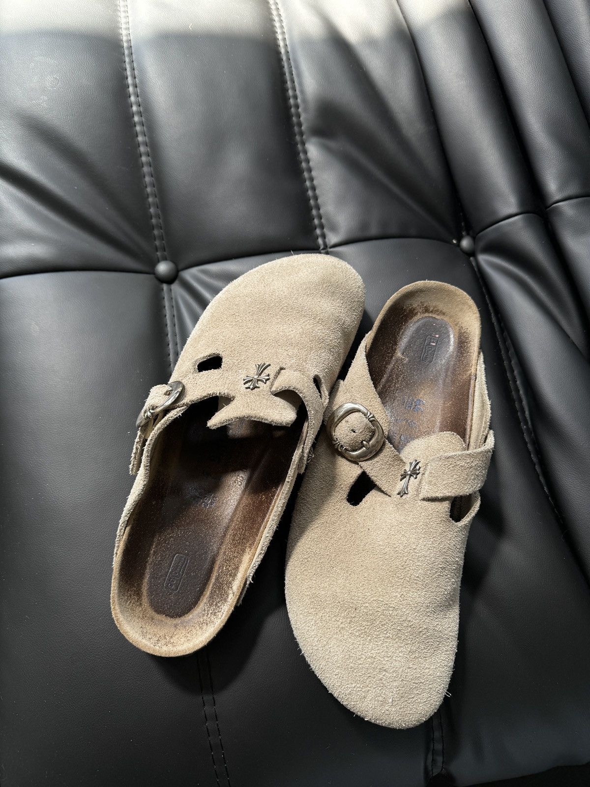 Chrome Hearts Chrome Hearts Birkenstocks Size US 11.5 / EU 44-45 - 9 Thumbnail