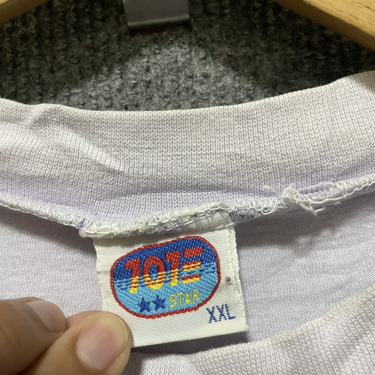 Vintage 1990s Paradise Skate Stripes T Shirt Size US L / EU 52-54 / 3 - 4 Thumbnail