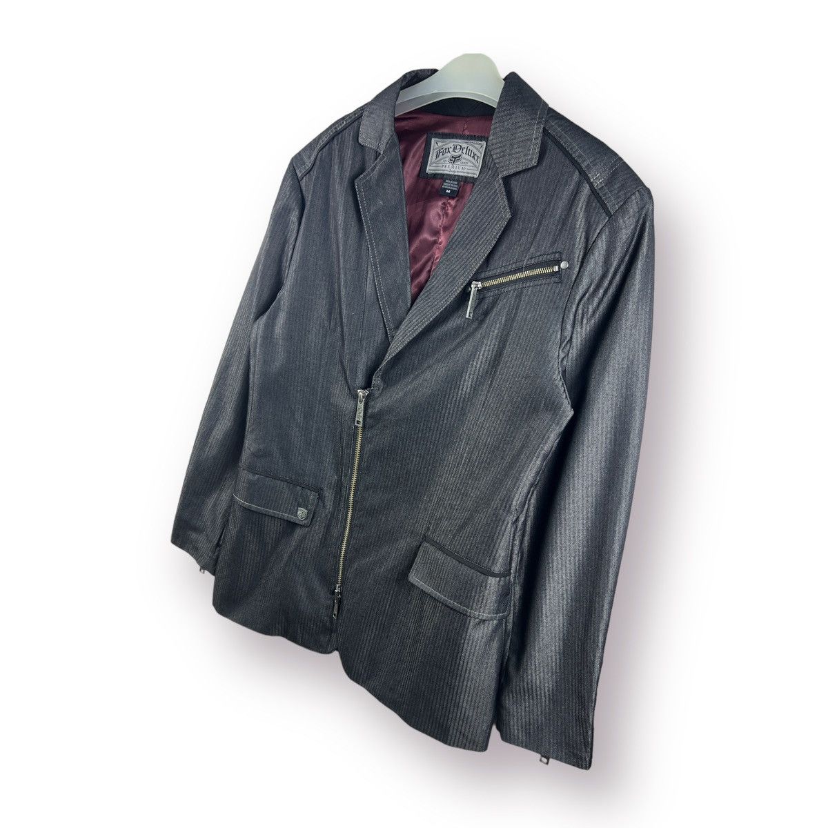 Fox Racing 🔥 FOX DELUXE herringbone heavy jacket - M Size US M / EU 48-50 / 2 - 2 Thumbnail