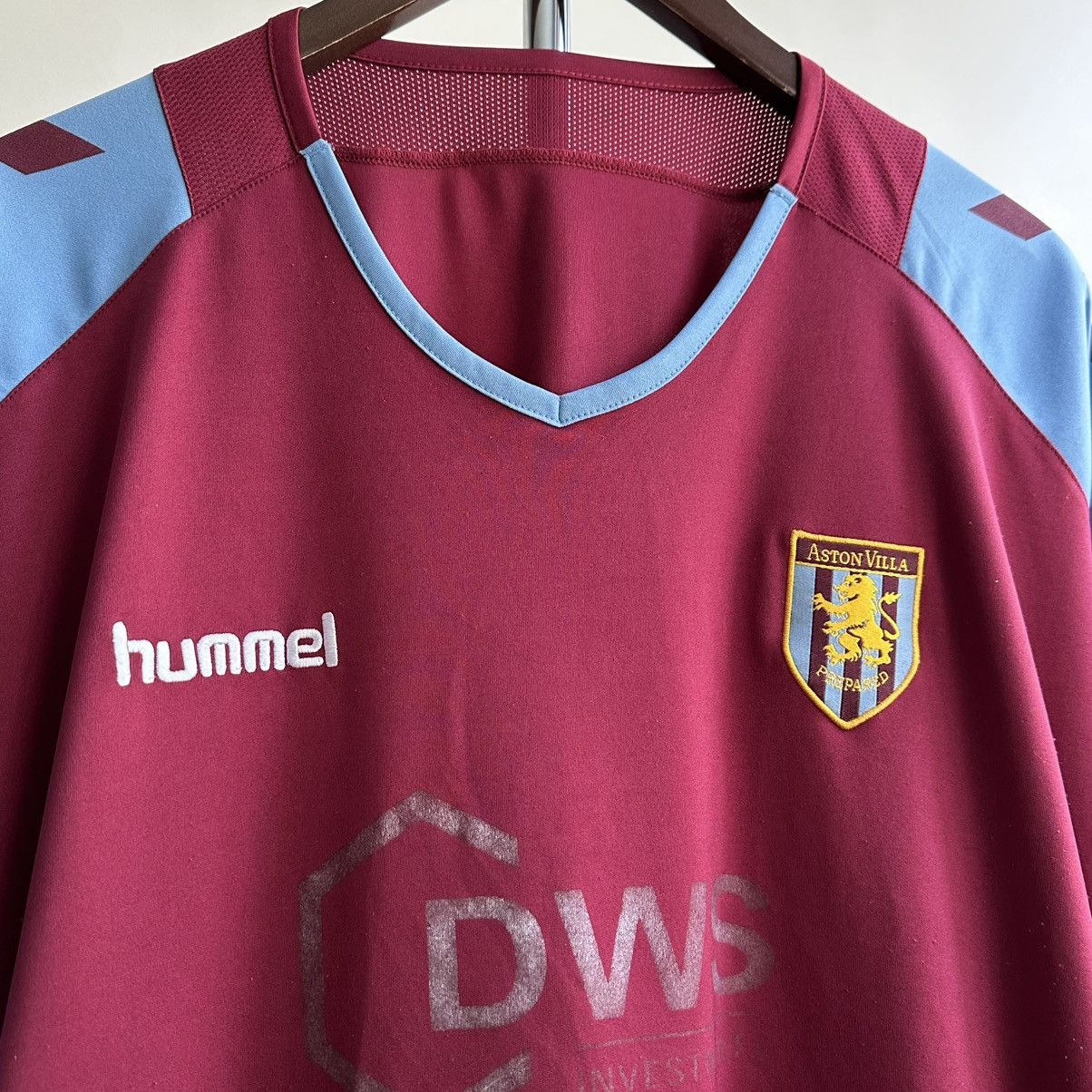 Hummel Vintage Hummel Aston Villa FC 2004/05 Soccer Jersey Shirt Size US XXL / EU 58 / 5 - 5 Thumbnail