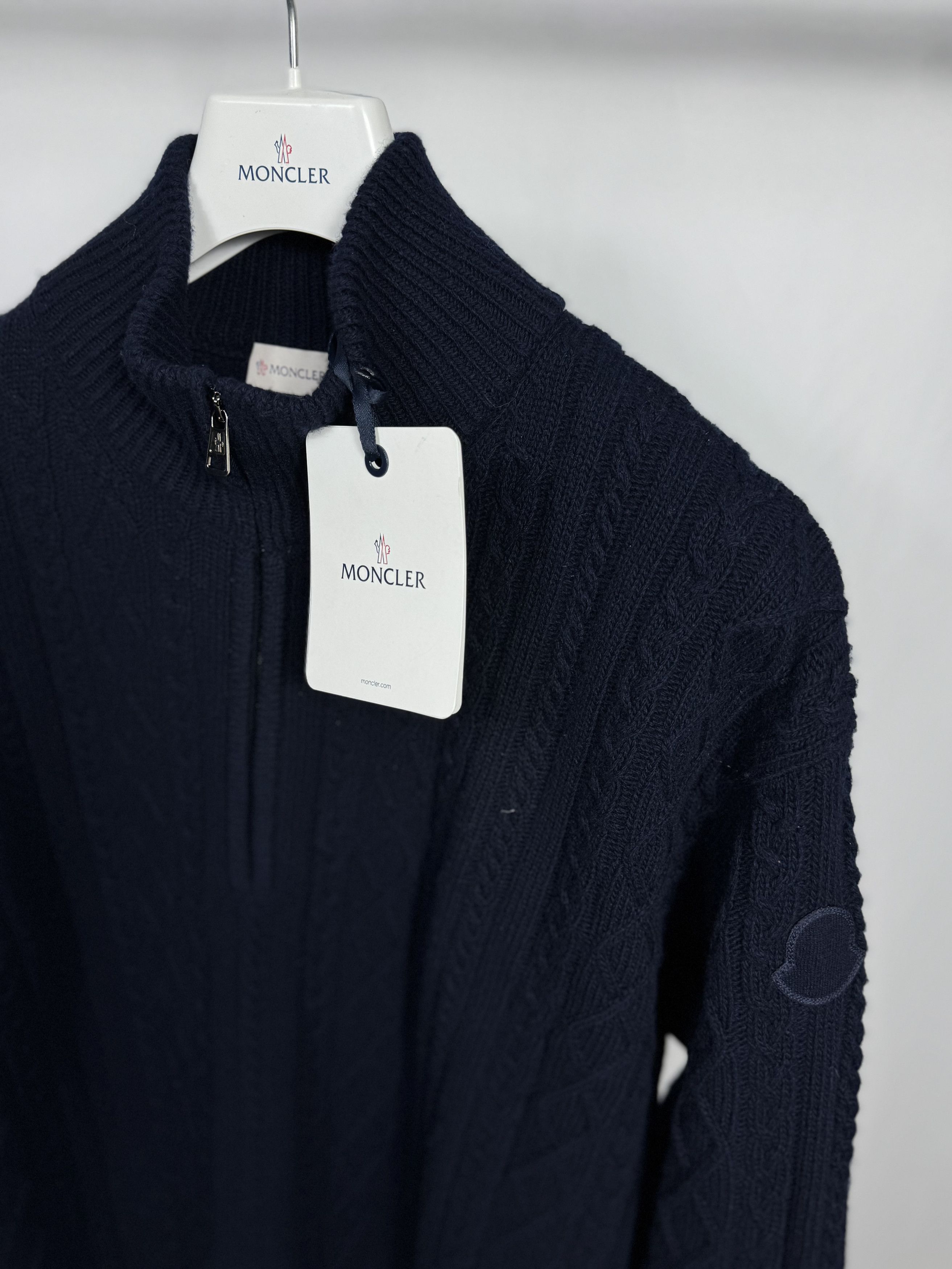 Moncler Moncler Wool Sweater Size US XXL / EU 58 / 5 - 2 Thumbnail