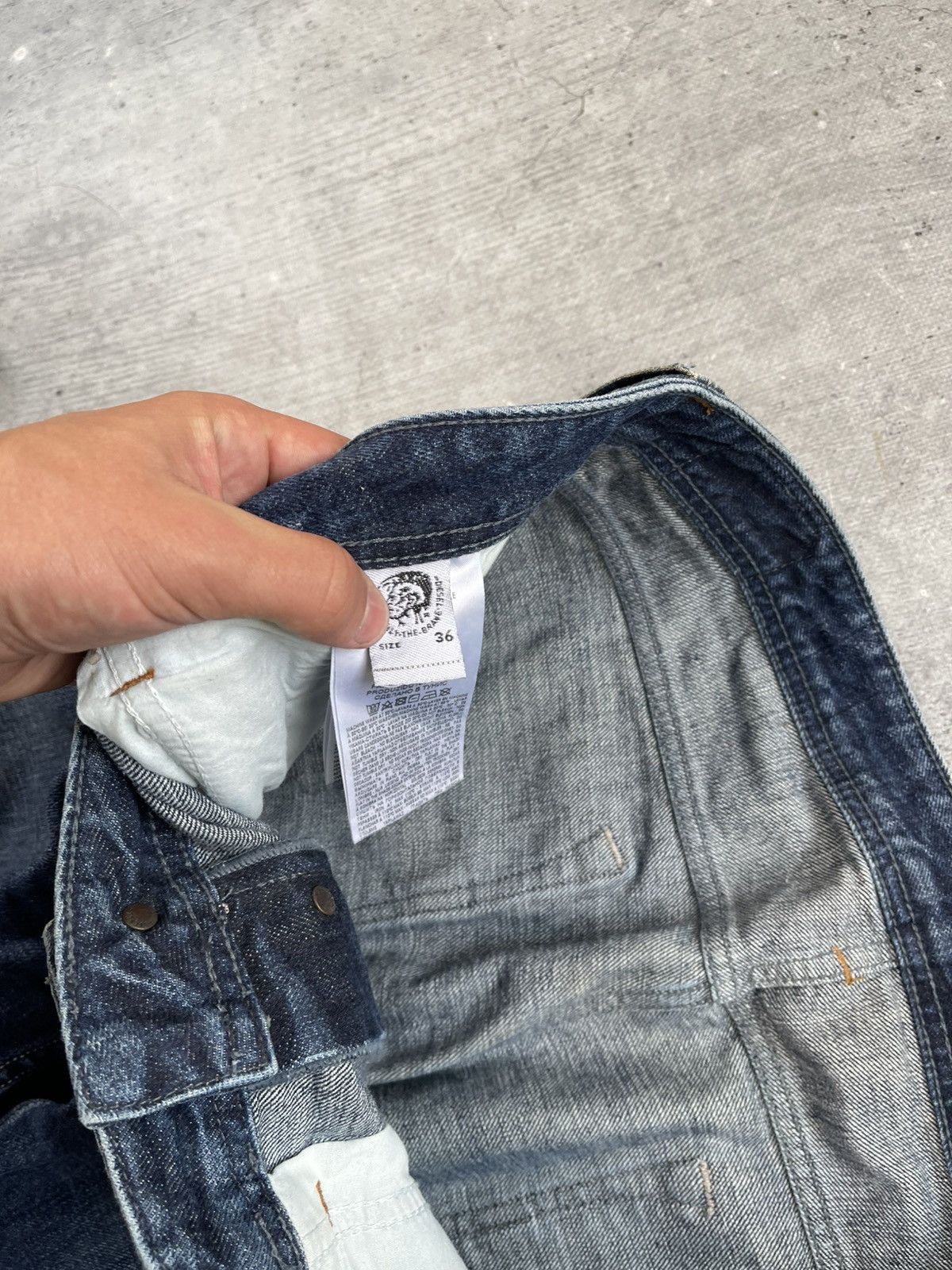 Diesel × Vintage CRAZY FLARED DIESEL JEANS If Six Was Nine japanese style Size US 36 / EU 52 - 10 Thumbnail
