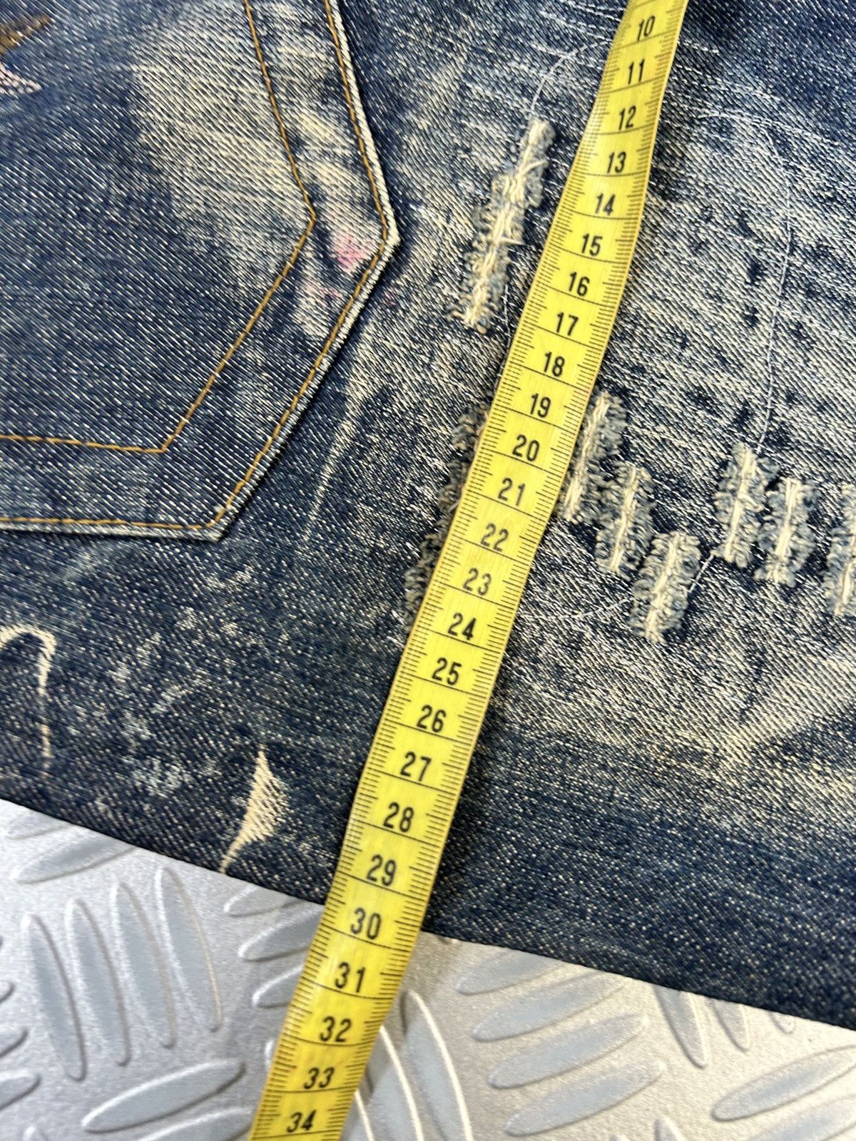 Japanese Brand × Vintage Vintage Faded Relaxed y2k Japanese Jeans 2000s Size US 38 / EU 54 - 11 Thumbnail