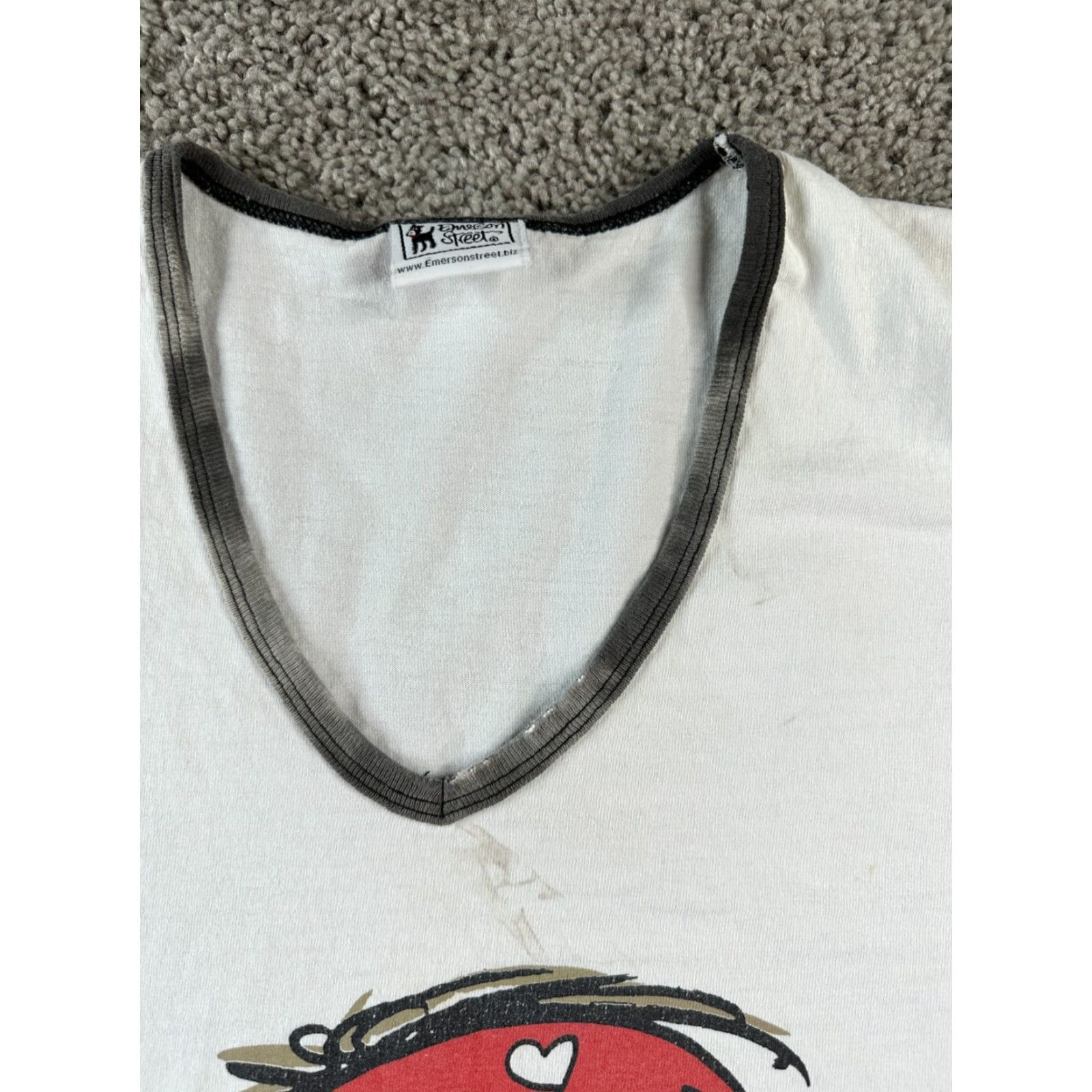 Vintage VINTAGE Emerson Street Shirt Womens One Size Lets Go Shopping Oversized Size ONE SIZE - 6 Thumbnail