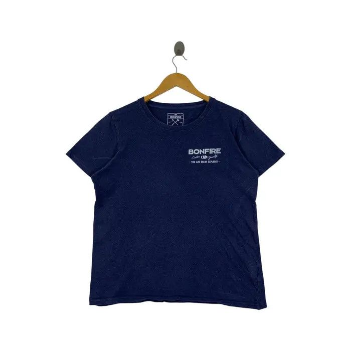 Bonfire BONFIRE JAPAN OUTDOOR Natural Pure Indigo Tee Shirt Size US XL / EU 56 / 4 - 1 Thumbnail