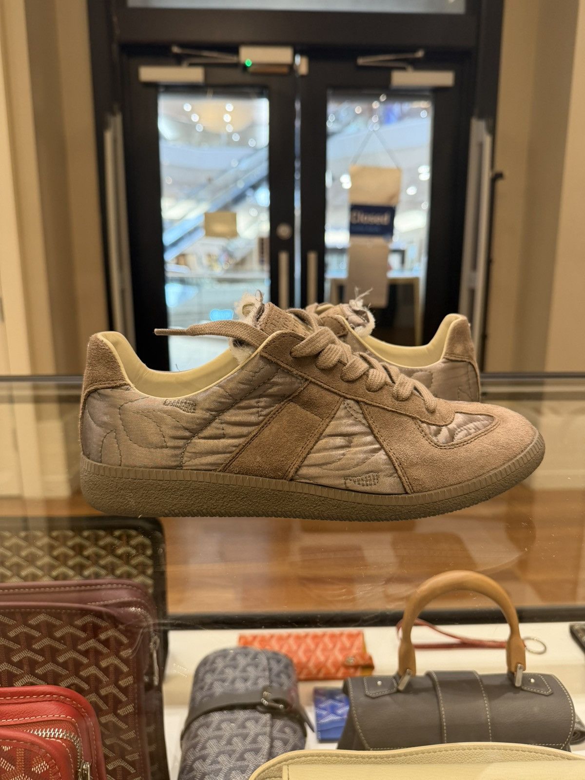 Maison Margiela Maison Margiela Embroidered Padded Replica GATS - Rose Size US 6 / EU 39 - 1 Thumbnail