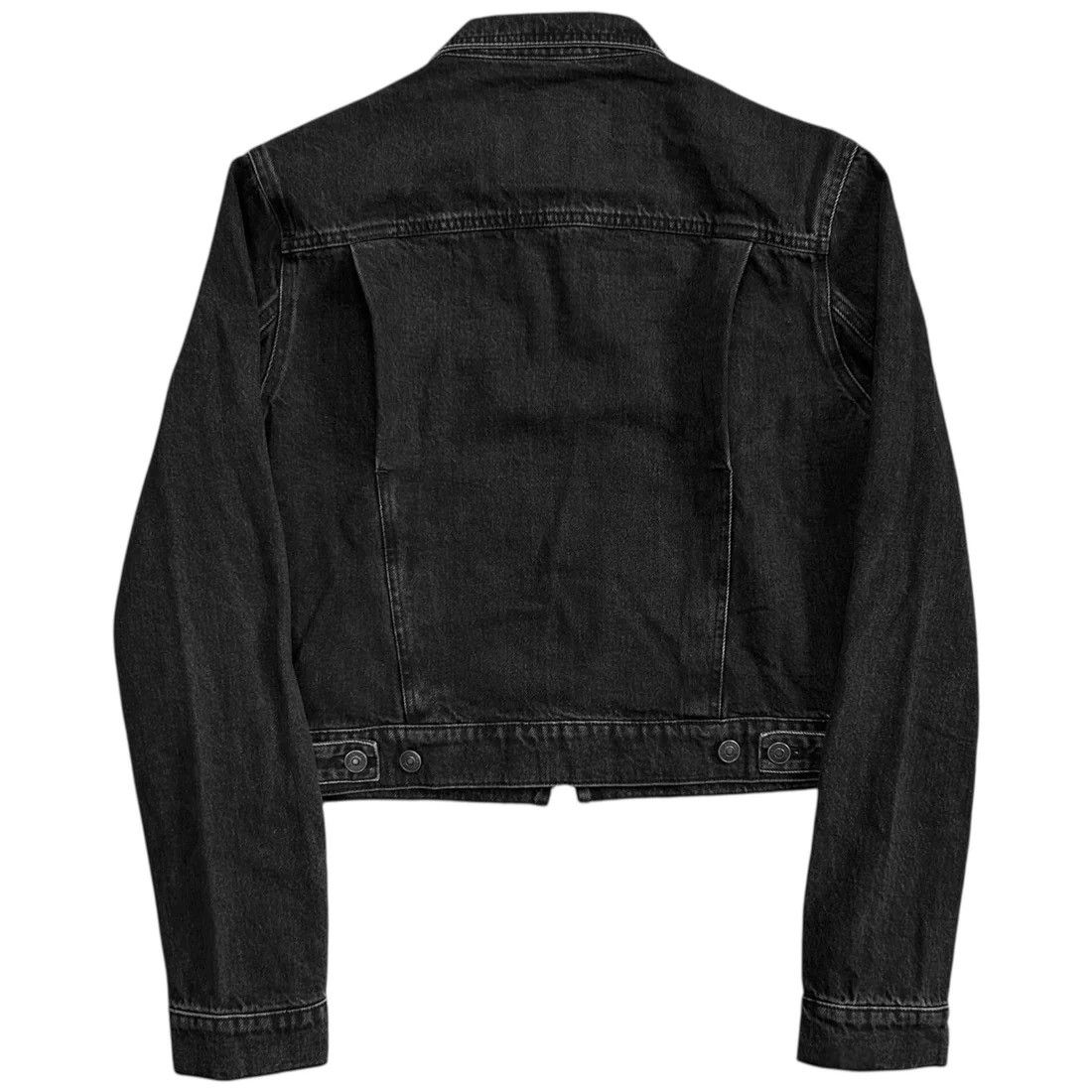 Balenciaga Balenciaga Cropped Zip Denim Jacket - AW16 Size US S / EU 44-46 / 1 - 3 Thumbnail